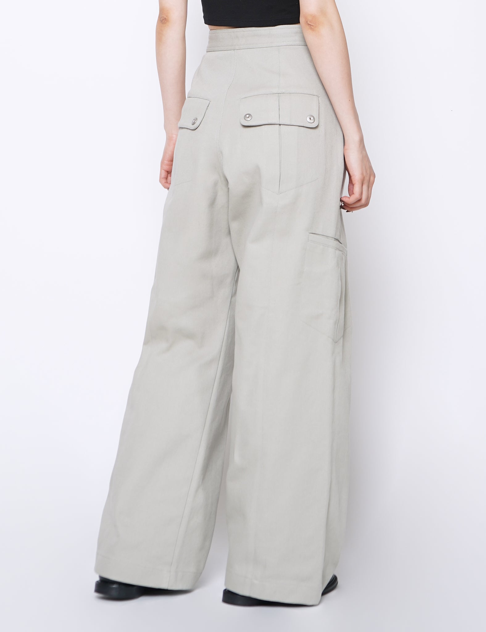 ASH COTTON TWILL CAROL TROUSERS