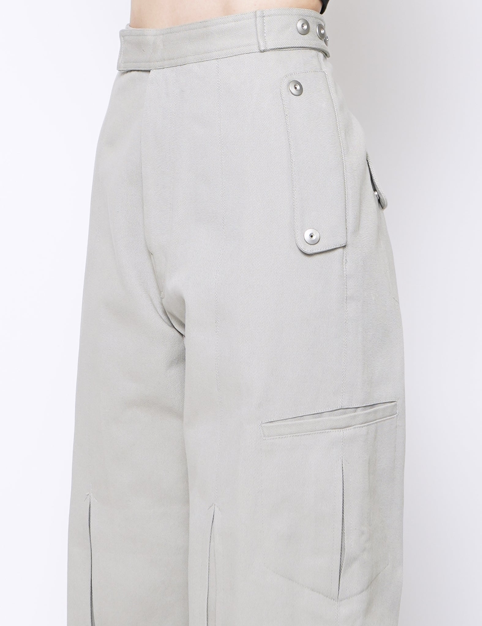ASH COTTON TWILL CAROL TROUSERS