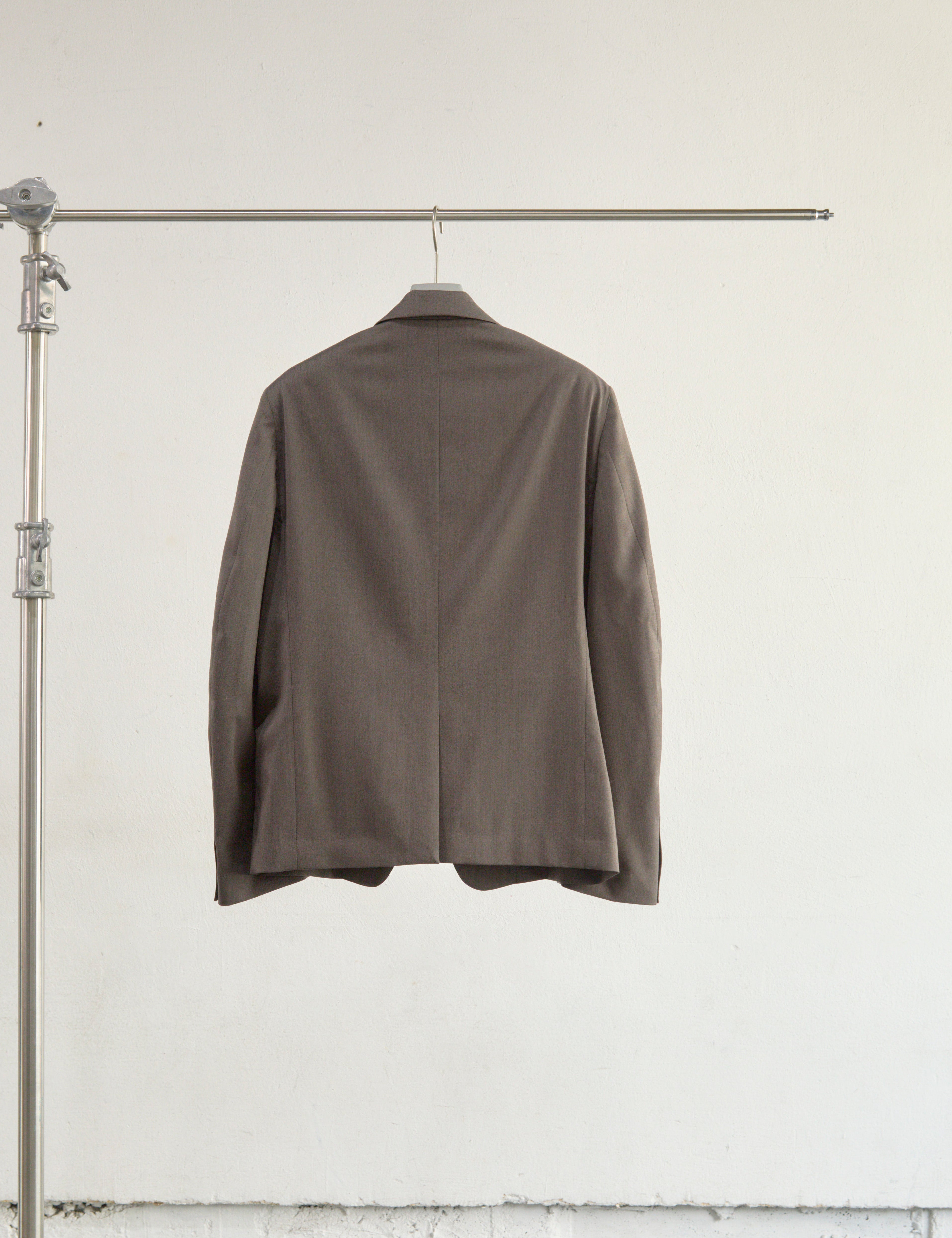 BROWN PANELLED SINGLE BREASTED 2B BLAZER