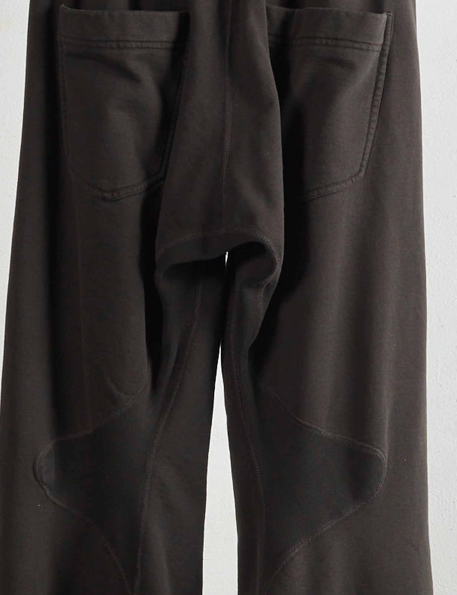 DARK BROWN 3D TWISTED LOUNGE PANTS