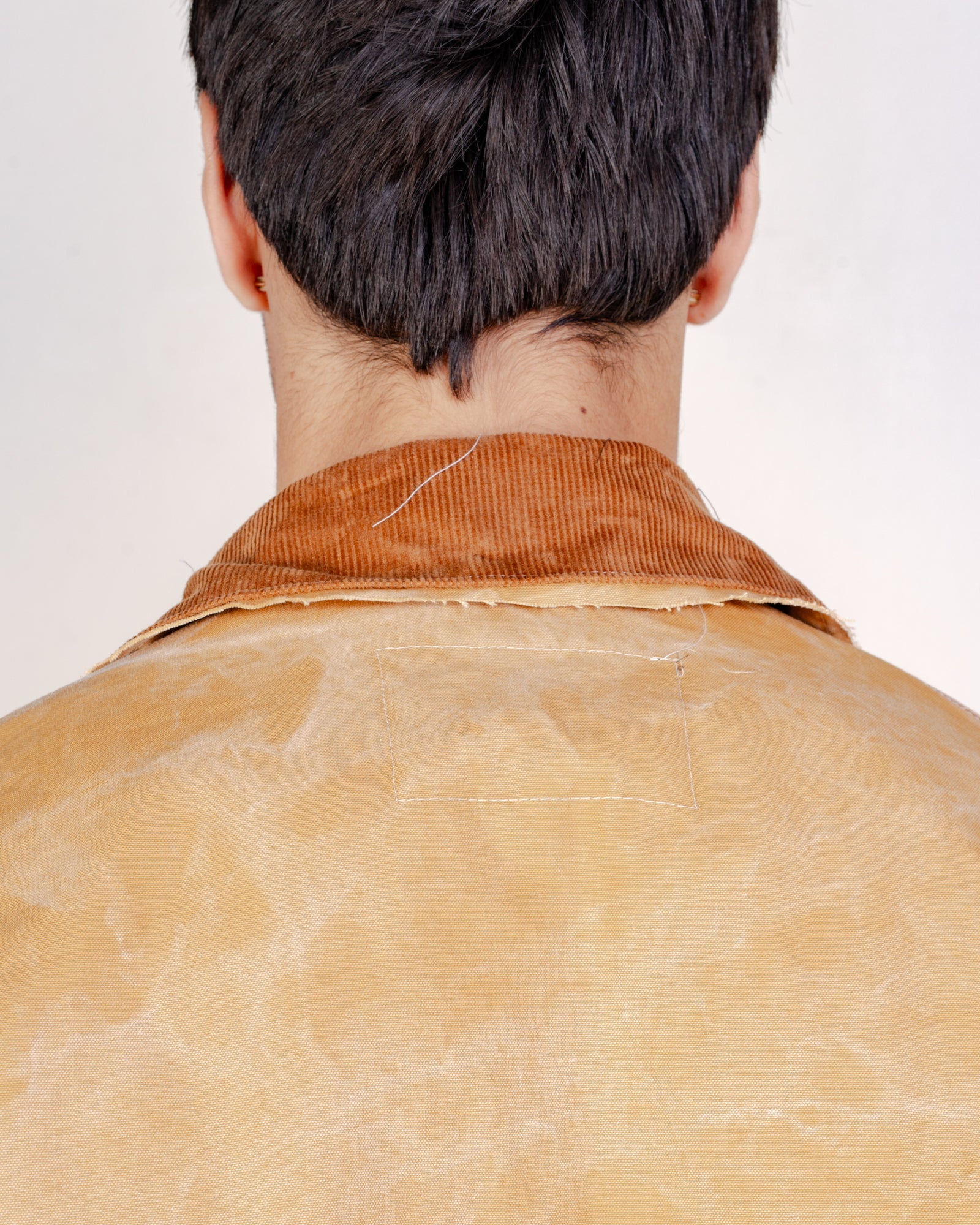 SAND VINTAGE WASH WORKER JACKET