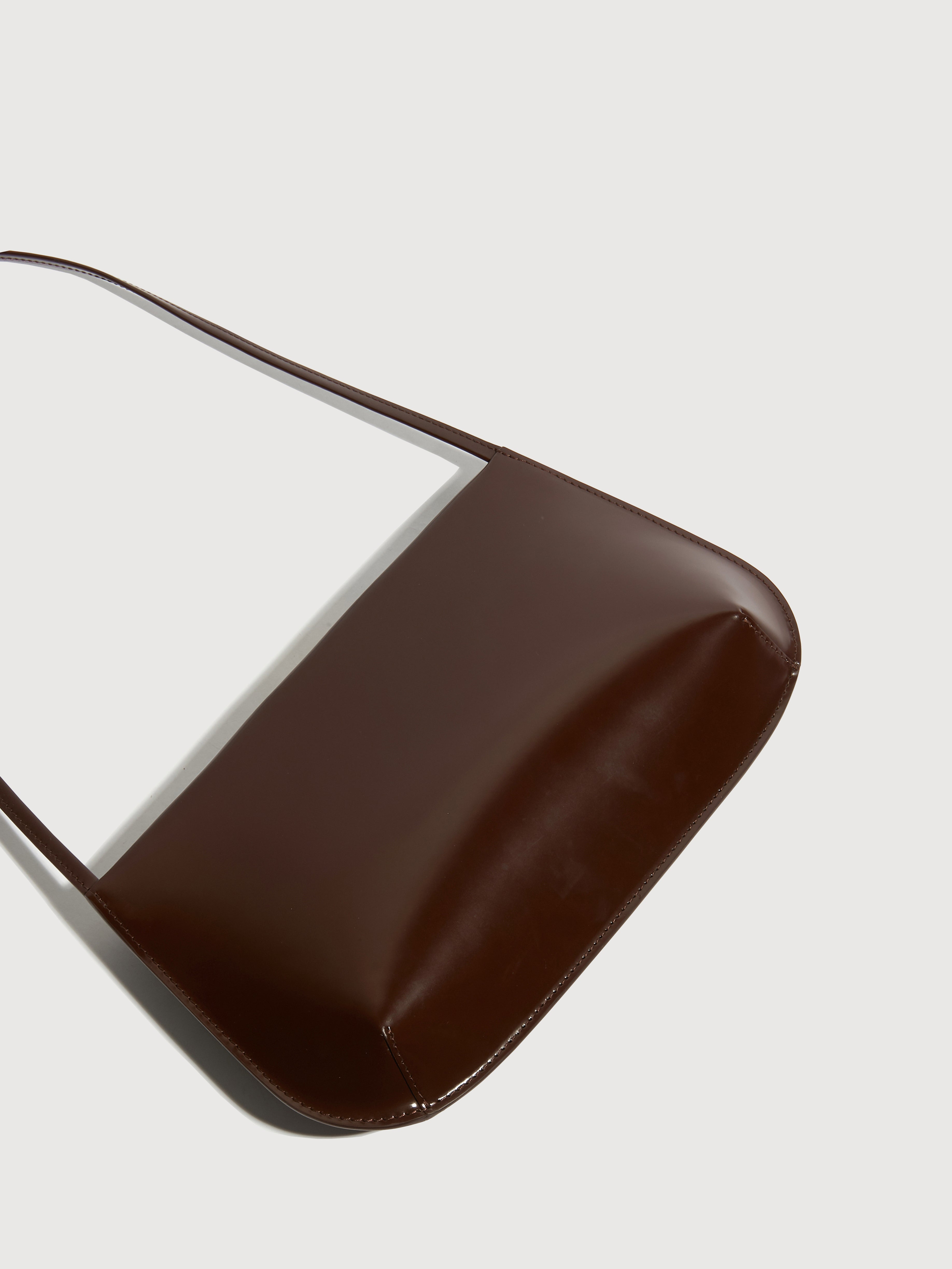 CHOC SPAZZOLATO CALF LEATHER BRA BAG