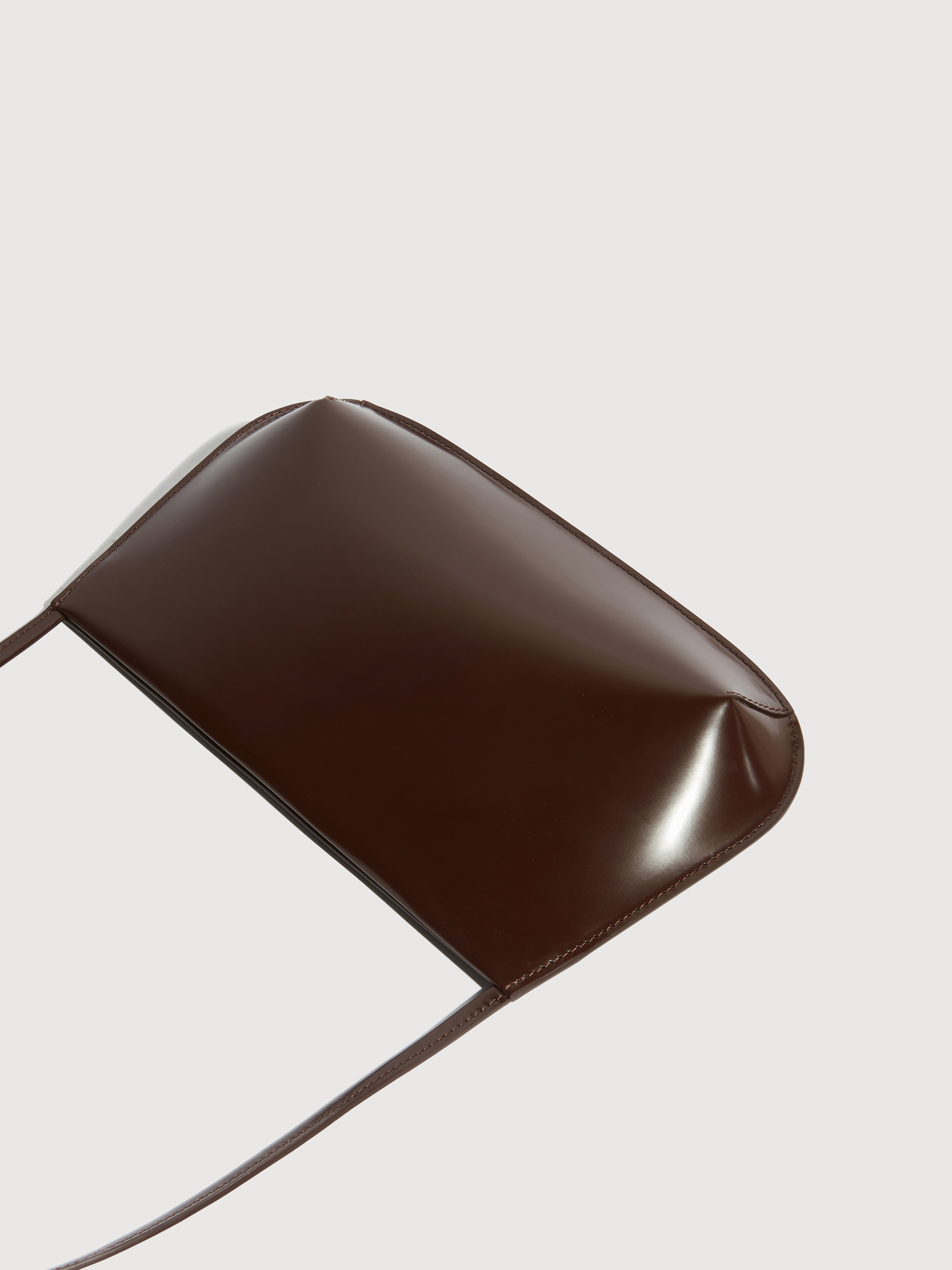 CHOC SPAZZOLATO CALF LEATHER BRA BAG