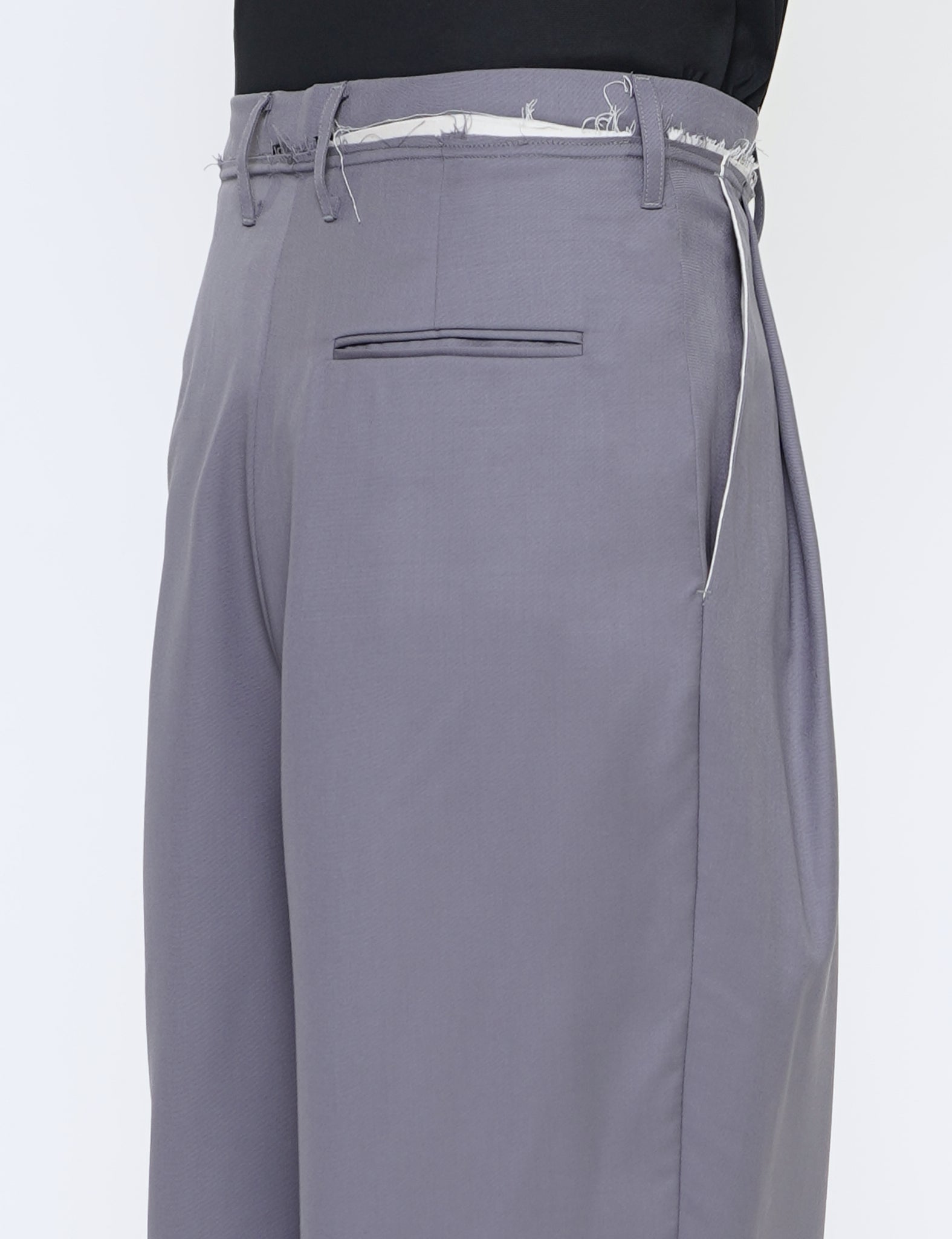 GREY SUIT PANTS