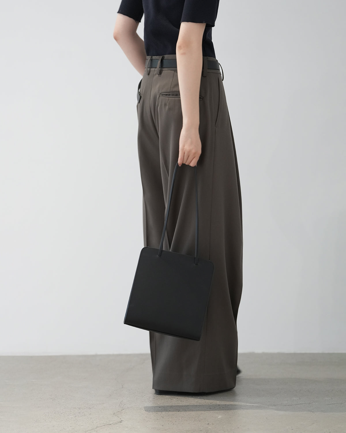 KHAKI BEIGE EXTRA WIDE TROUSERS