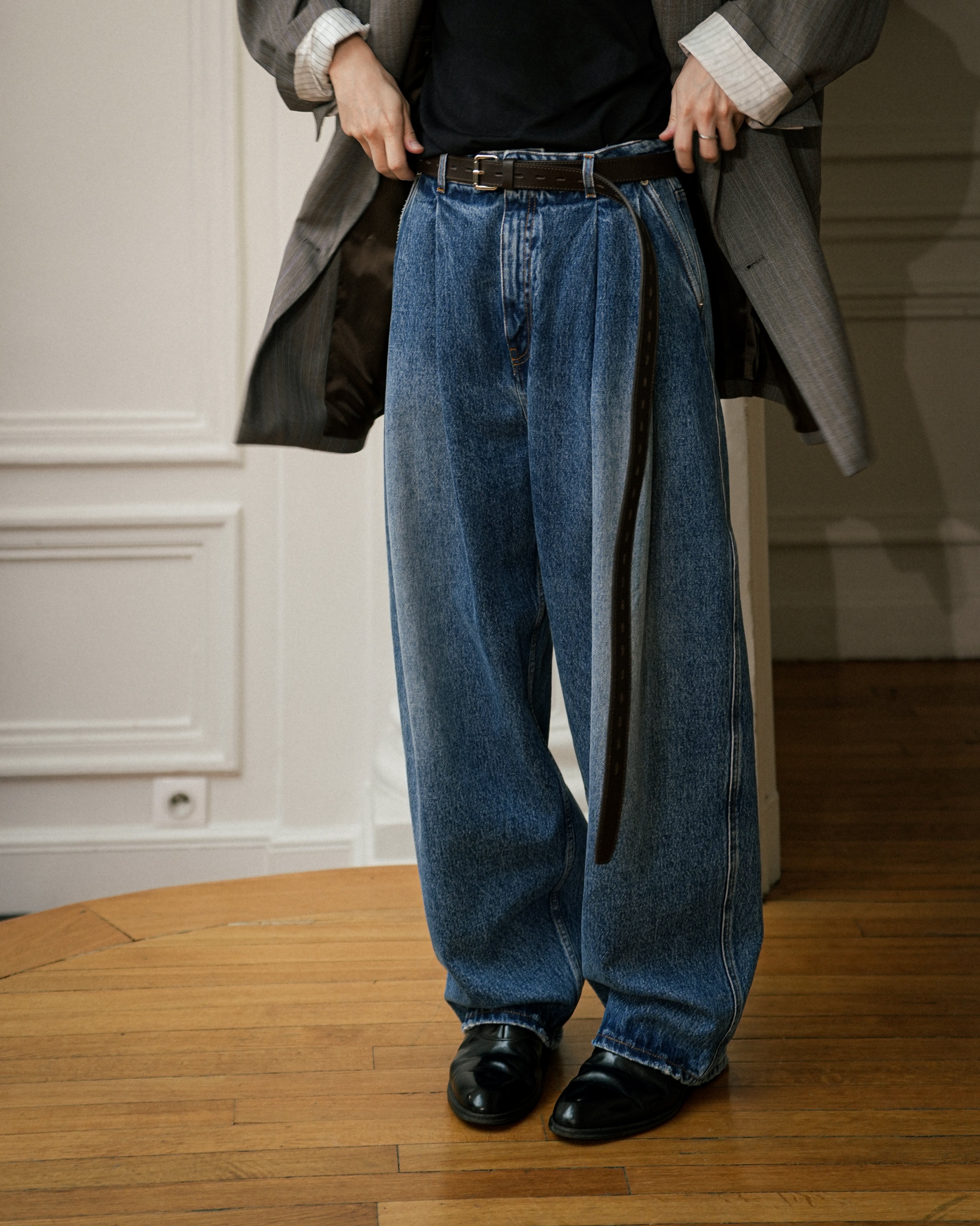 BROWN LONG BELT