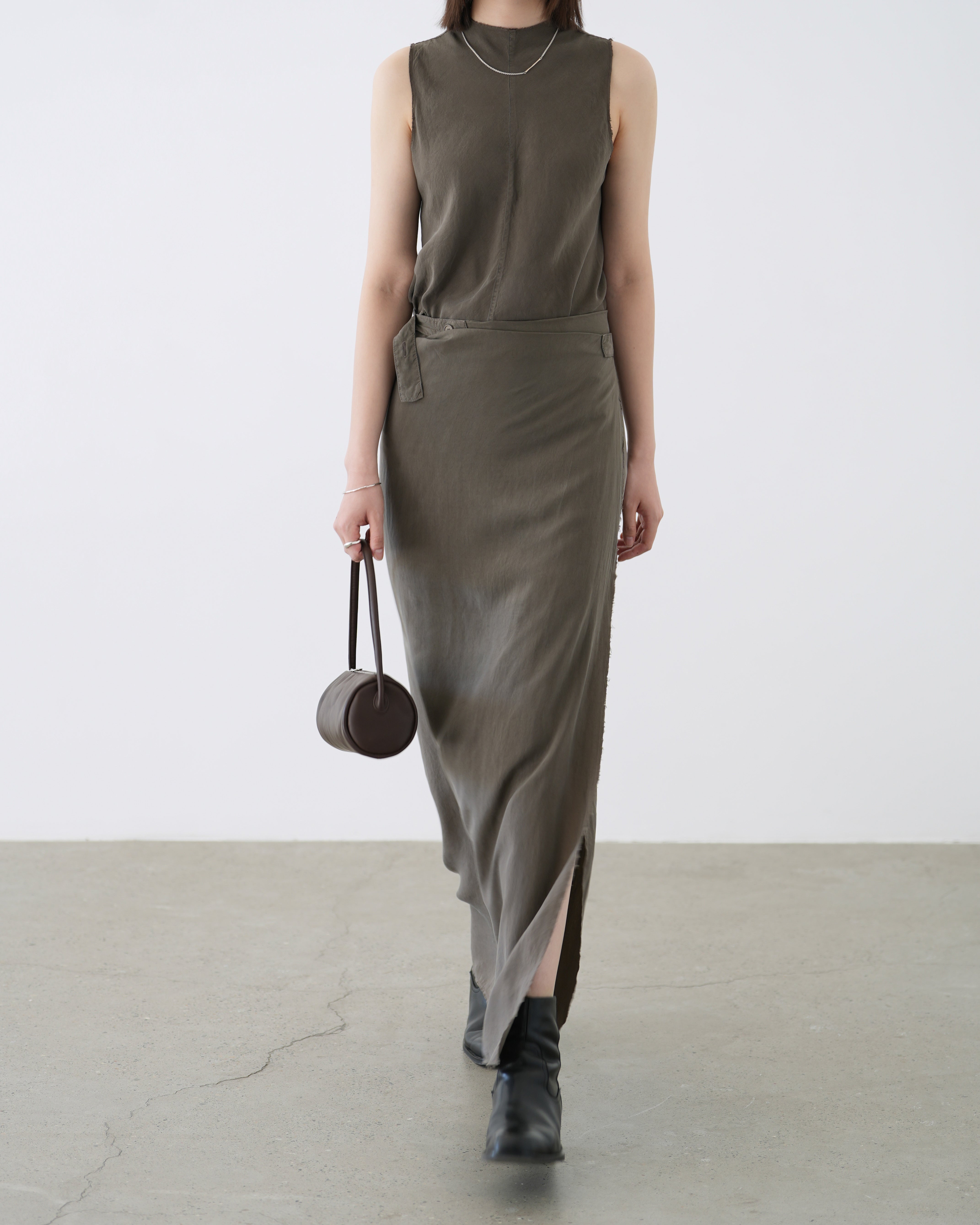 DUST CUPRO WRAP SKIRT