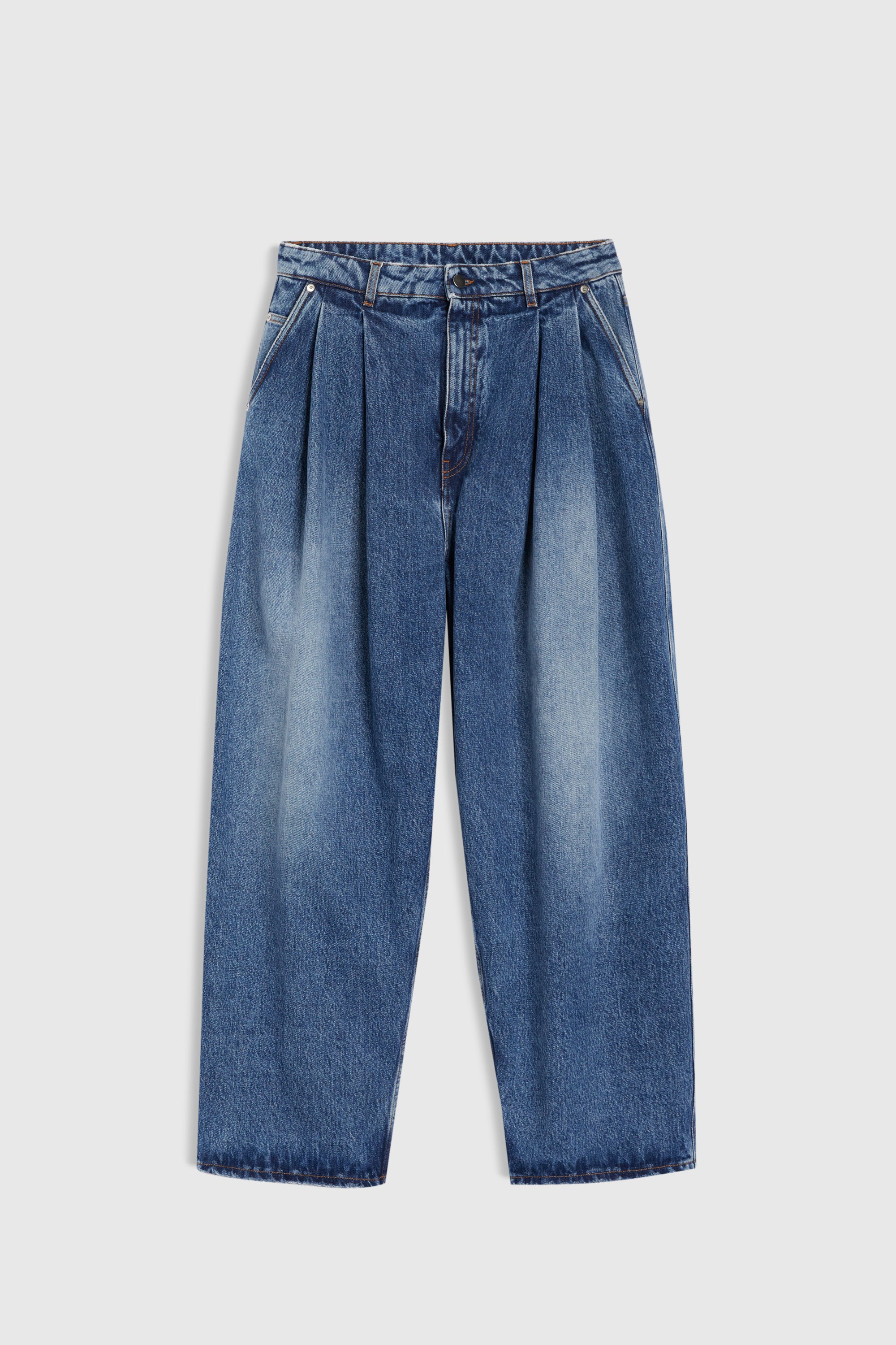 BLUE WASHED DENIM PANT