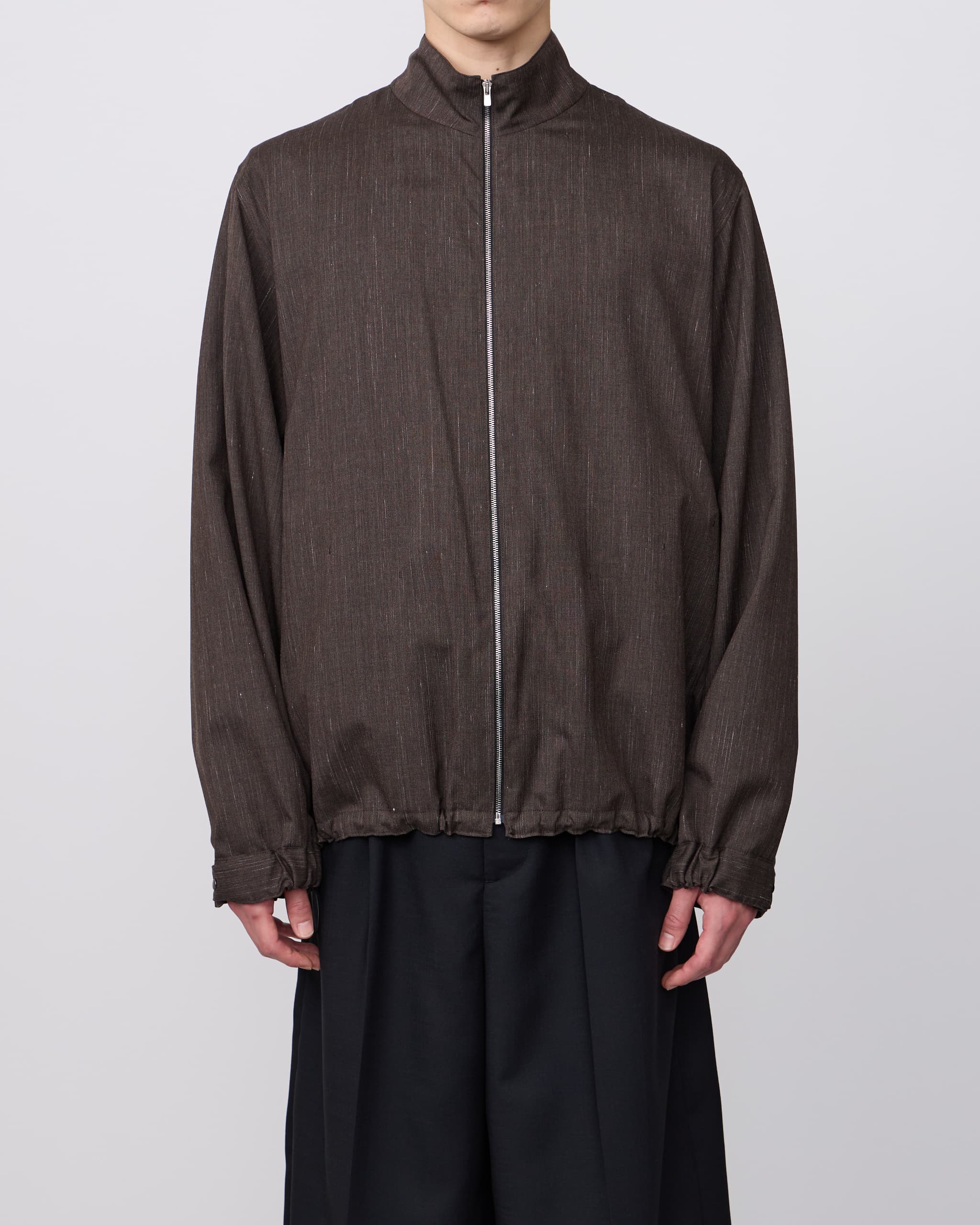 BROWN TRAINING JACKET