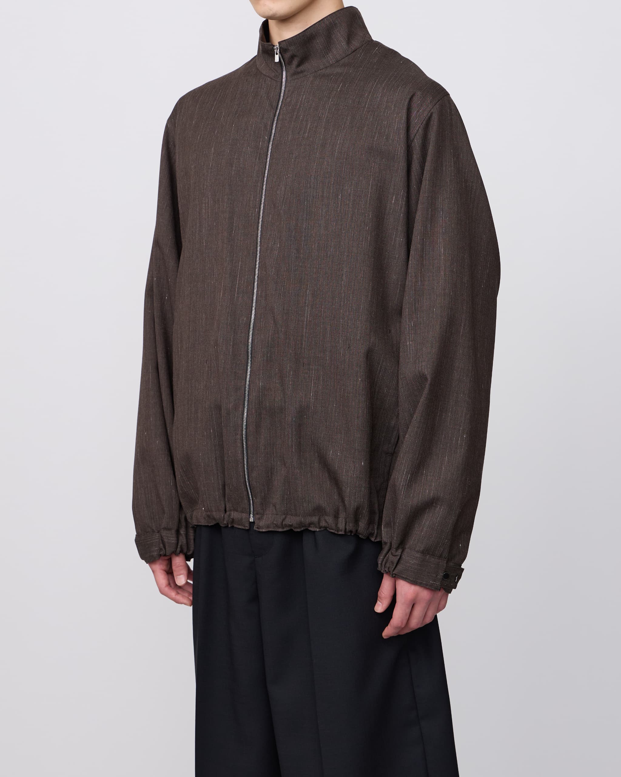 BROWN TRAINING JACKET