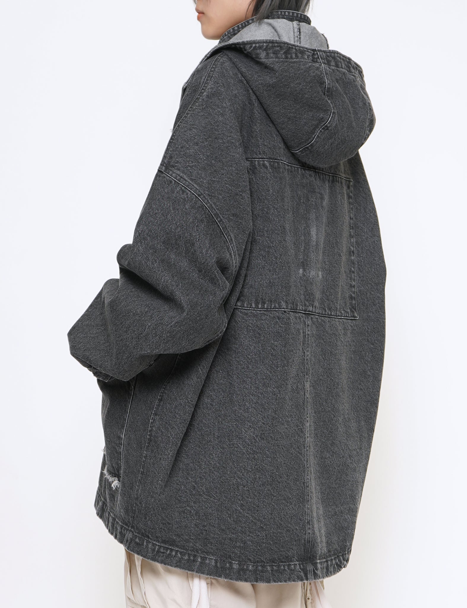 GRAY TYPE 45 COTTON JACKET