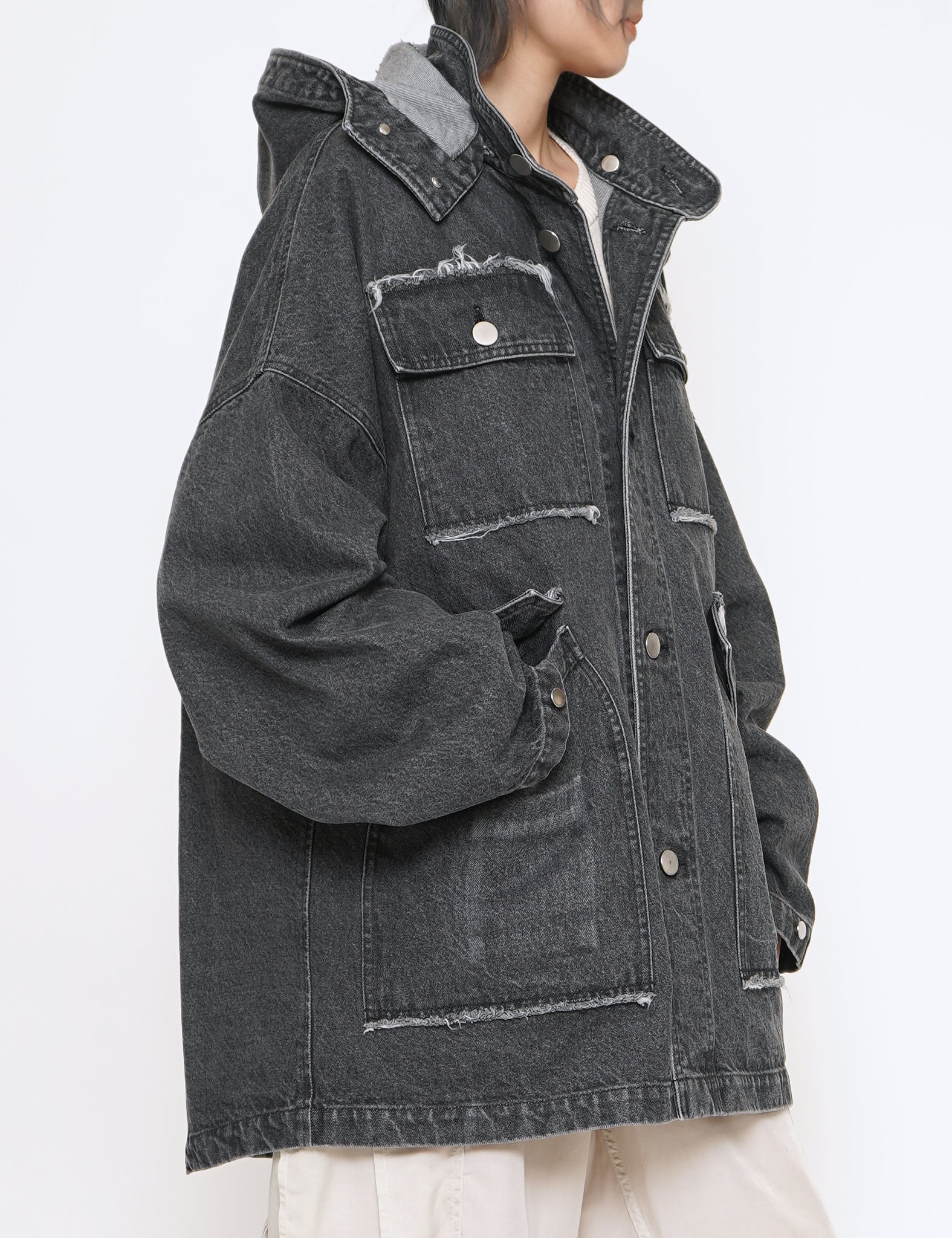 GRAY TYPE 45 COTTON JACKET