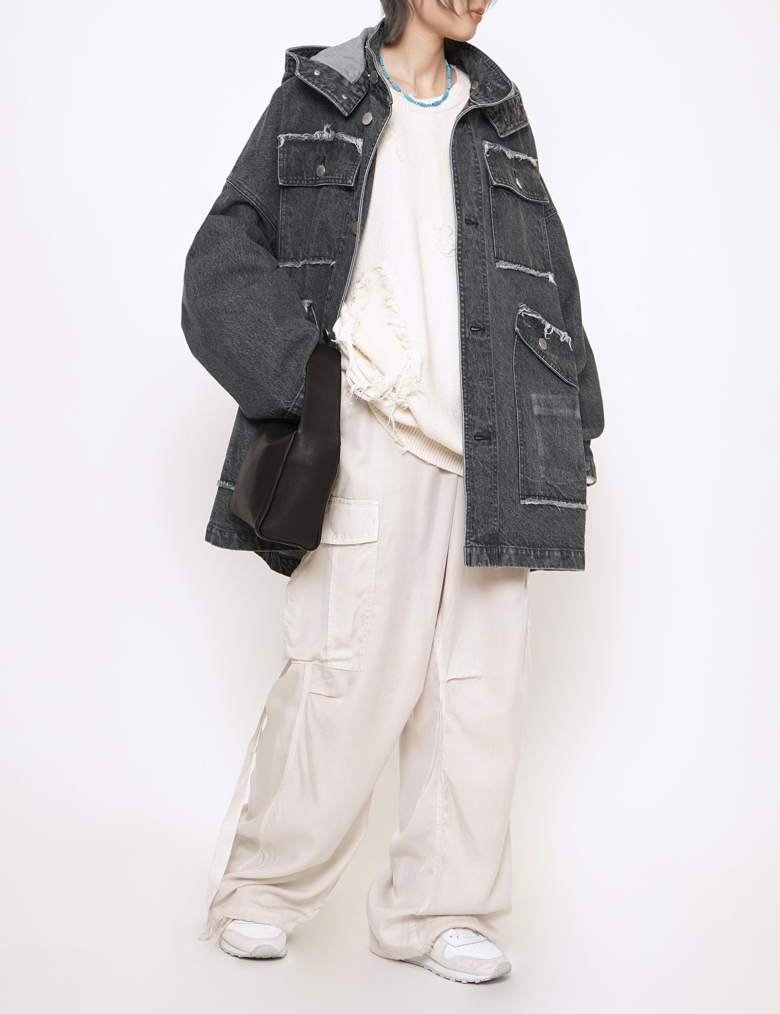 GRAY TYPE 45 COTTON JACKET
