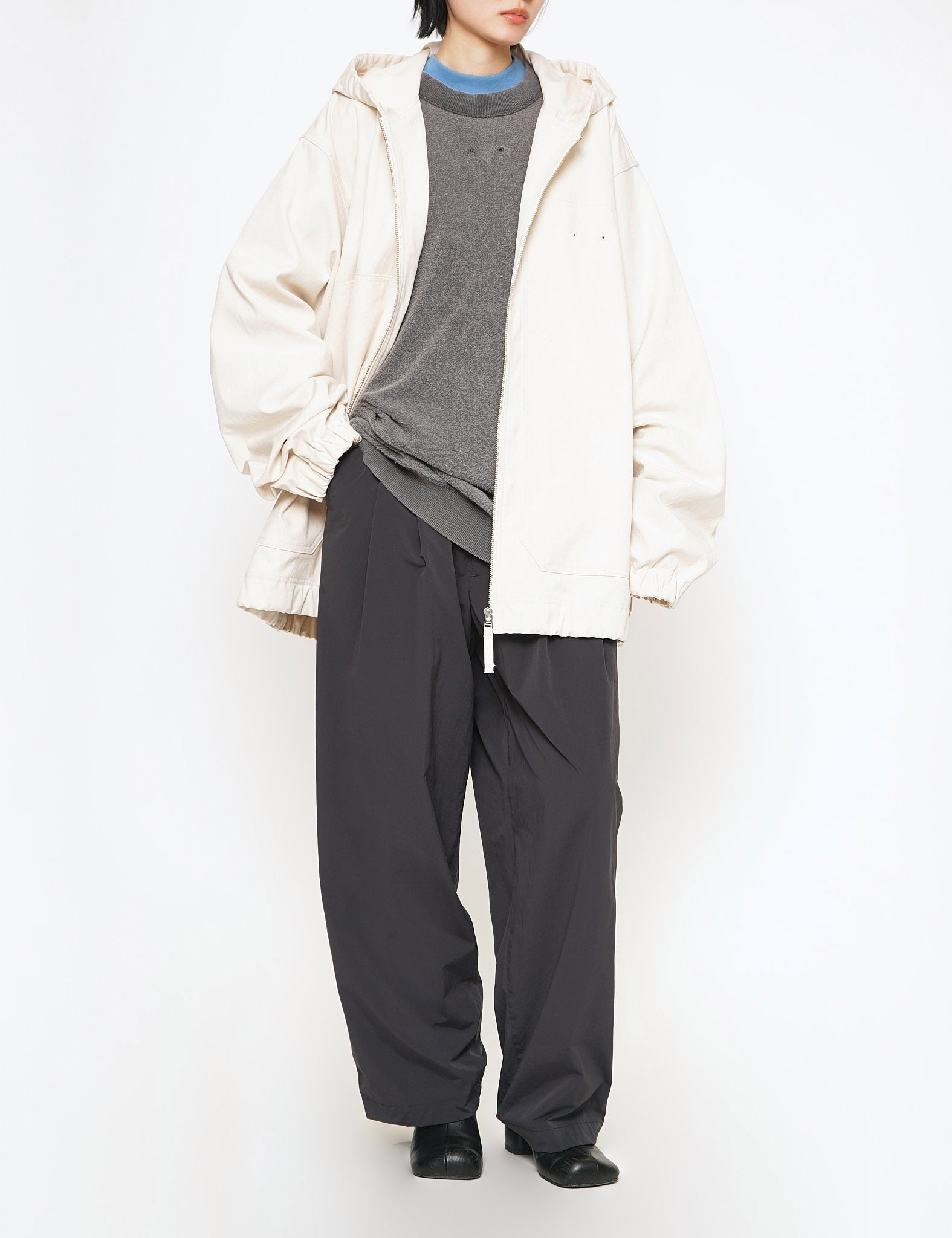 NATURAL WHITE TYPE 52 COTTON JACKET