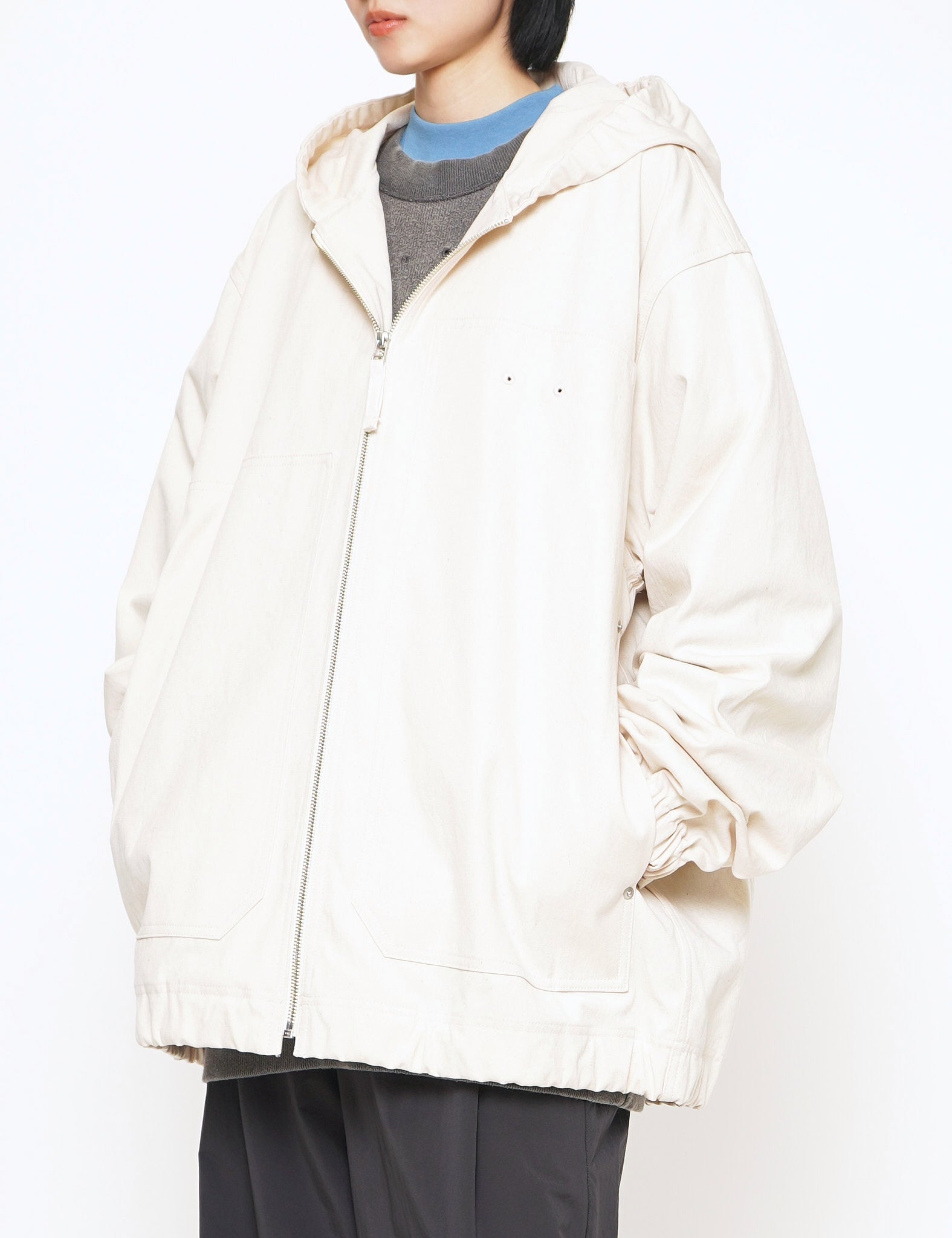NATURAL WHITE TYPE 52 COTTON JACKET