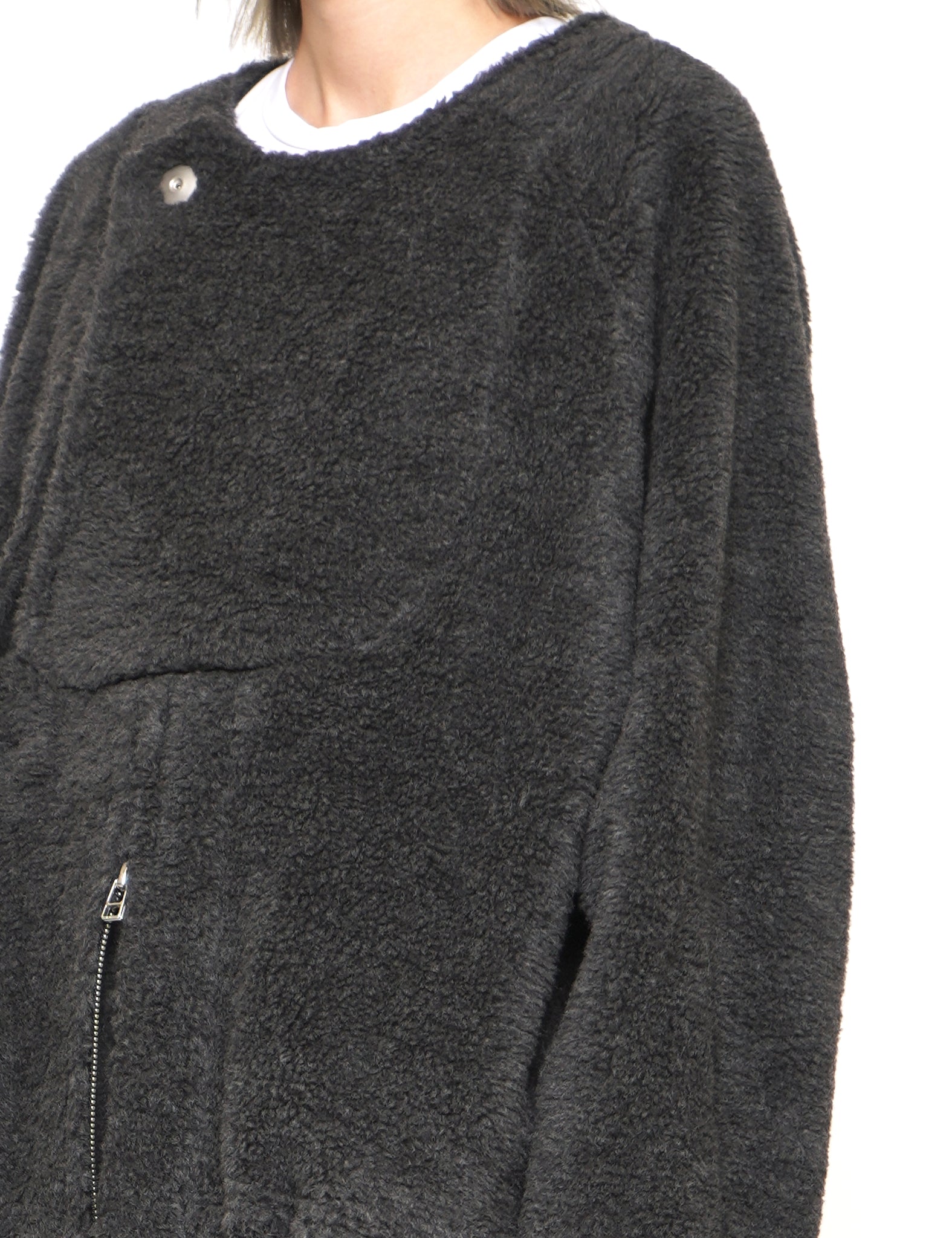 CHARCOAL RAJASTHAN PARKA