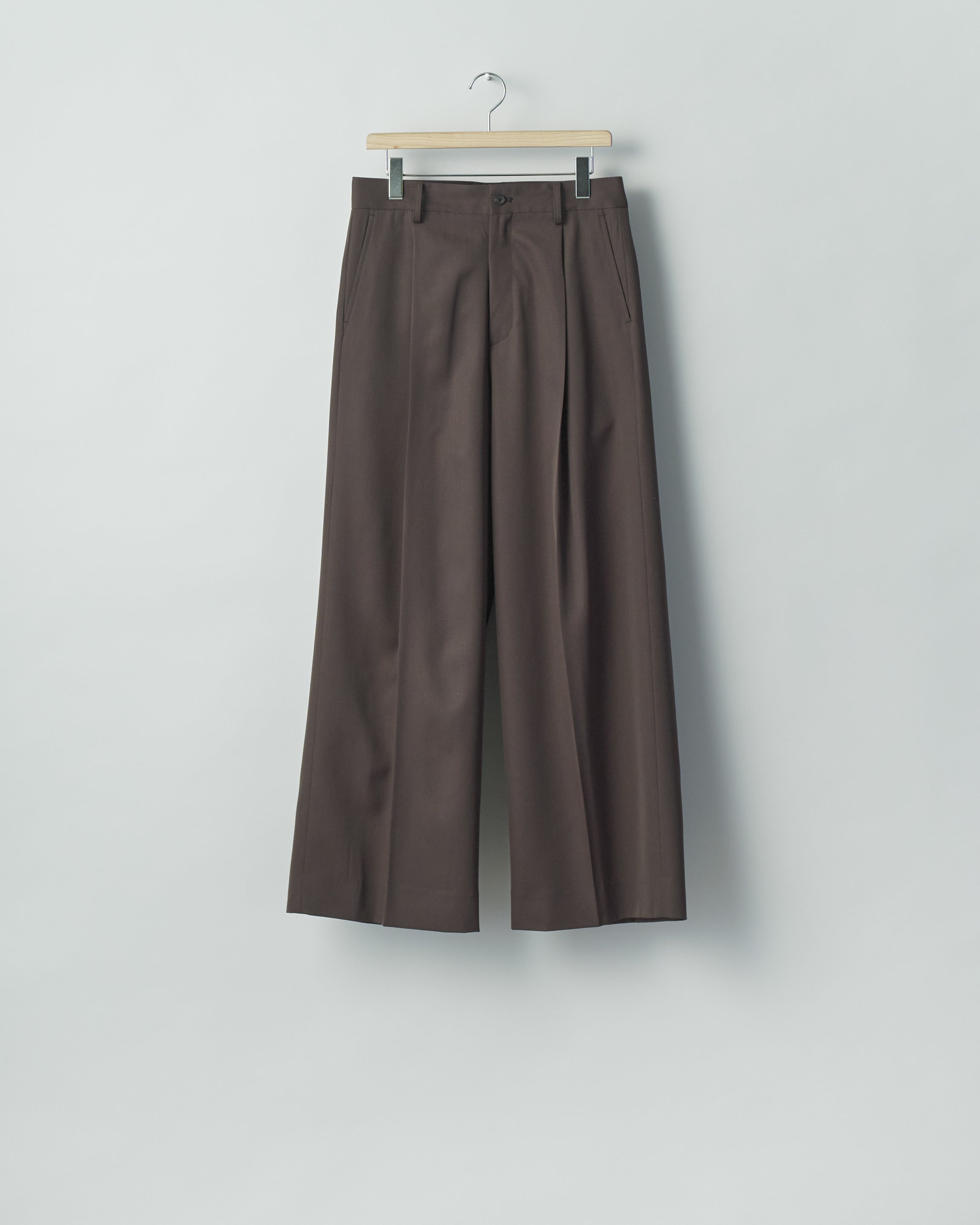 GREY KHAKI EXTRA WIDE TROUSERS