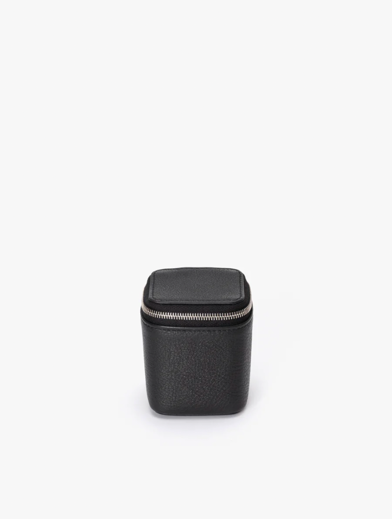 BLACK COW LEATHER SMALL CONTAINER D PG29