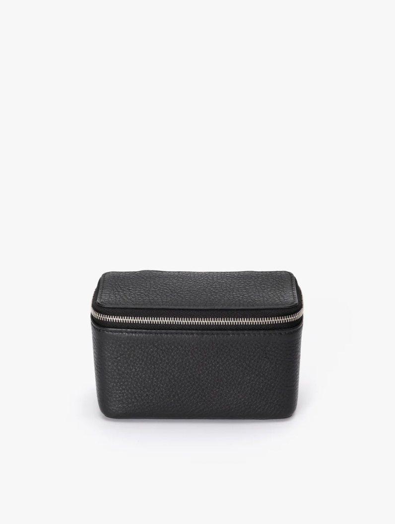 BLACK COW LEATHER SMALL CONTAINER E PG30