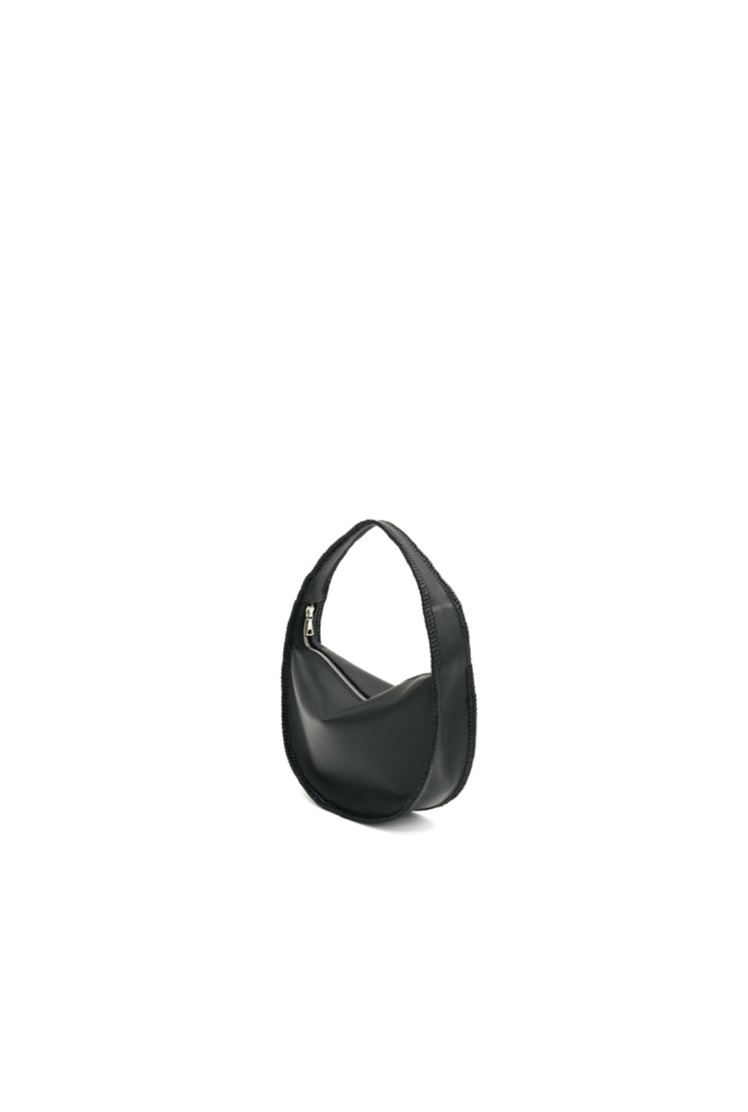 BLACK SHEEP LEATHER HALF MOON SHOULDER MINI BAG SC01