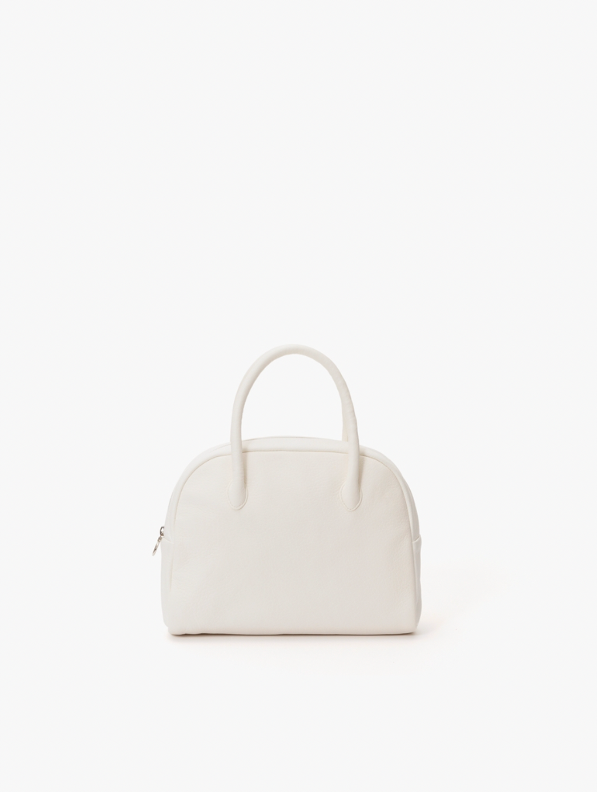WHITE DEER LEATHER BOSTON BAG S DA25