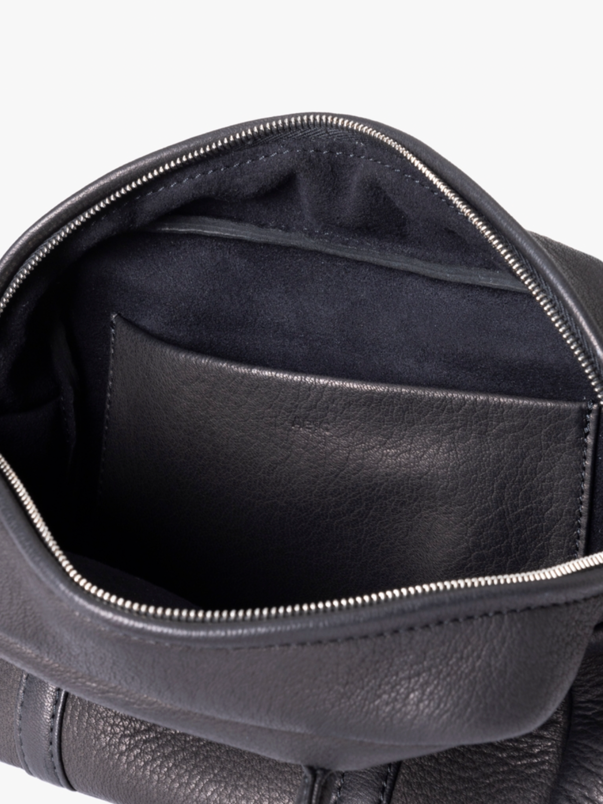 BLACK DEER LEATHER SQUARE BOSTON LONG HANDLE MINI BAG DA106