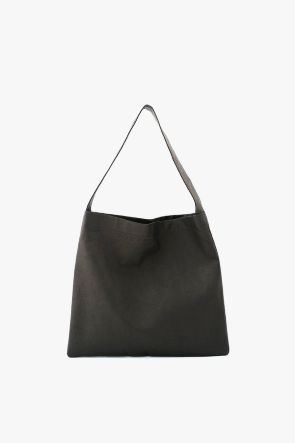 BLACK DEER LEATHER DOUBLE FACED ONE SHOULDER BAG M DA137