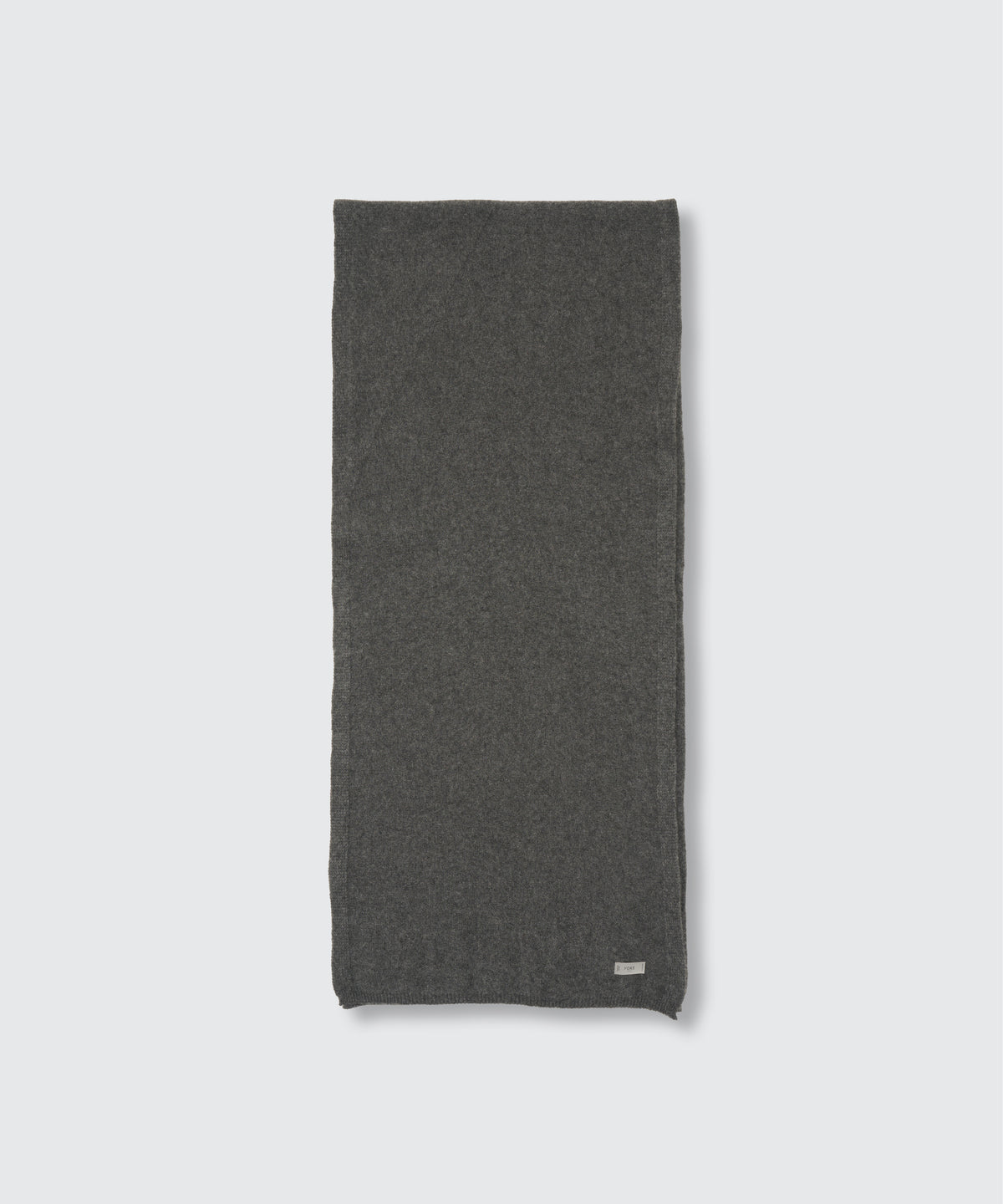 TOP GRAY CASHMERE LONG SCARF