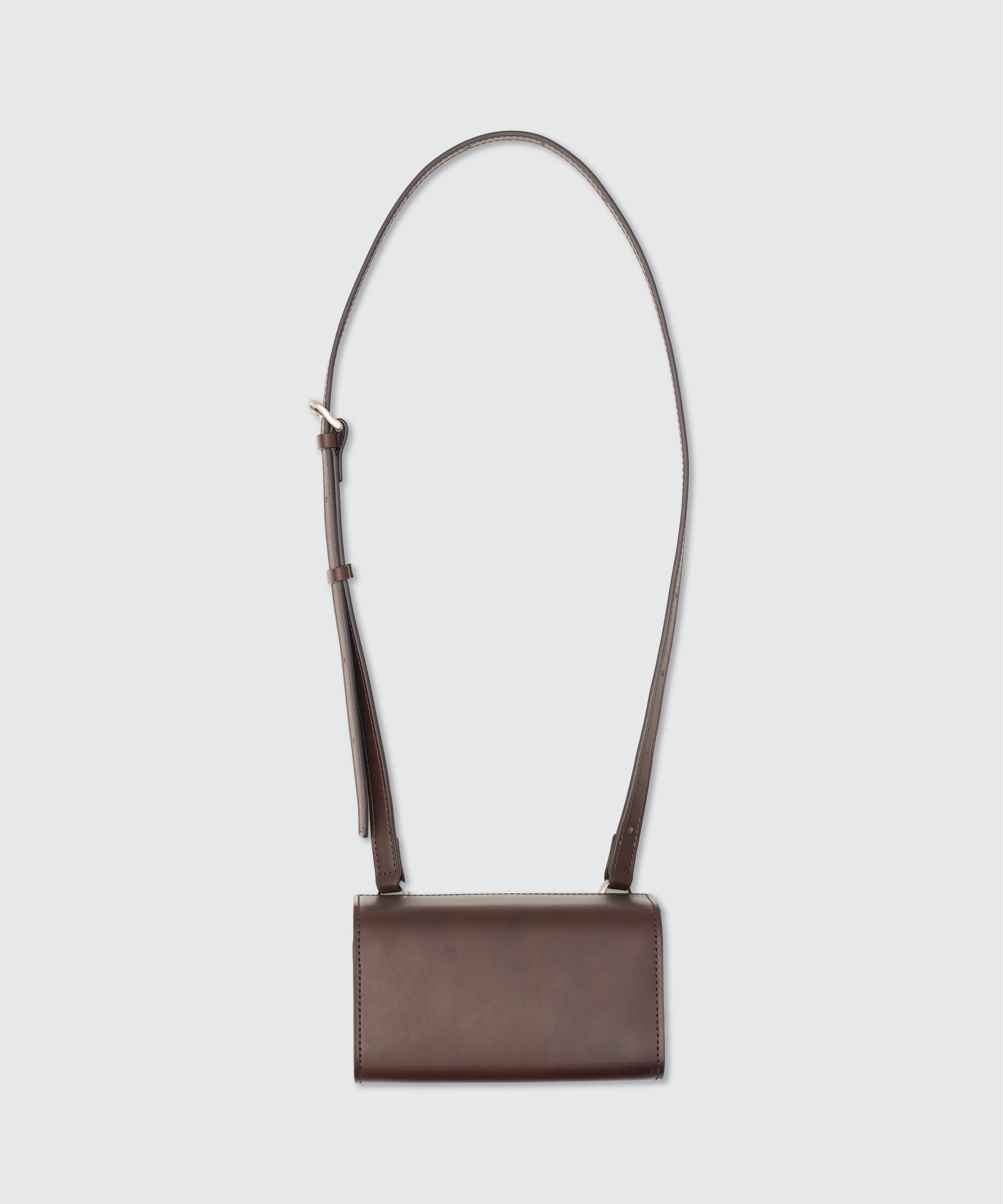 xTSUCHIYA KABAN DARK BROWN CAMERA BAG