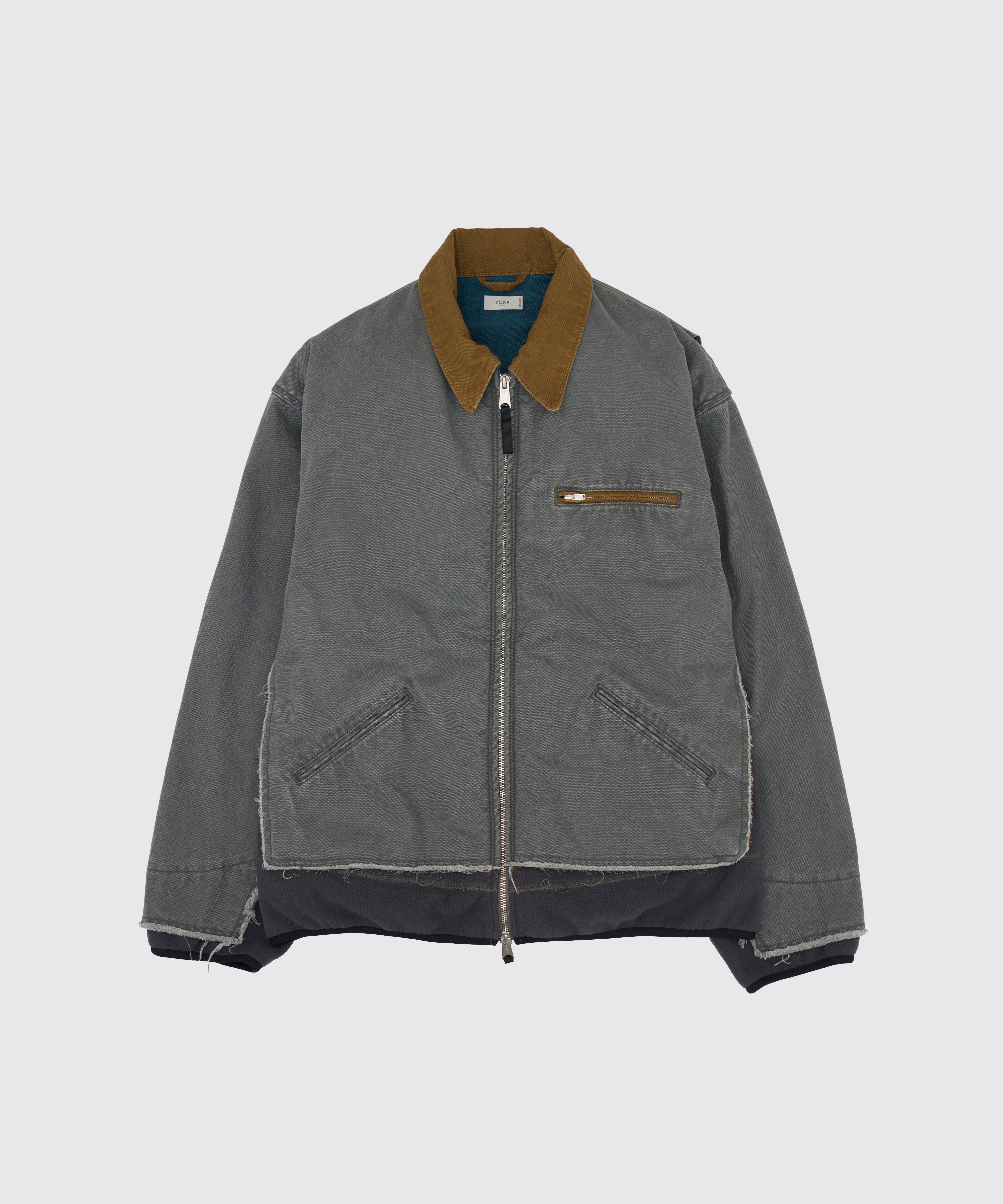 YOKE GRAY CONNECTED WORK JACKET