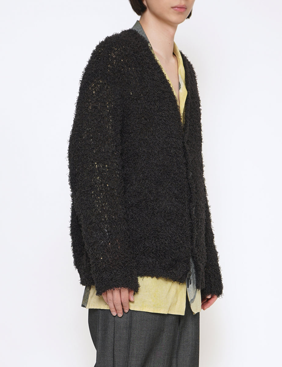 YOKE】22ss BUSHY COTTON CARDIGAN - トップス