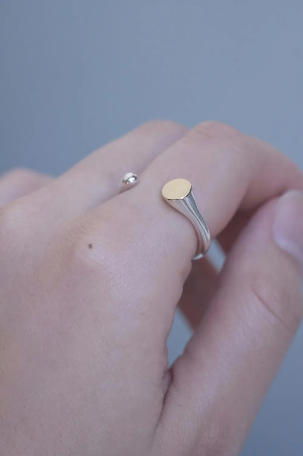 H45 Silver 925 & K10 RING