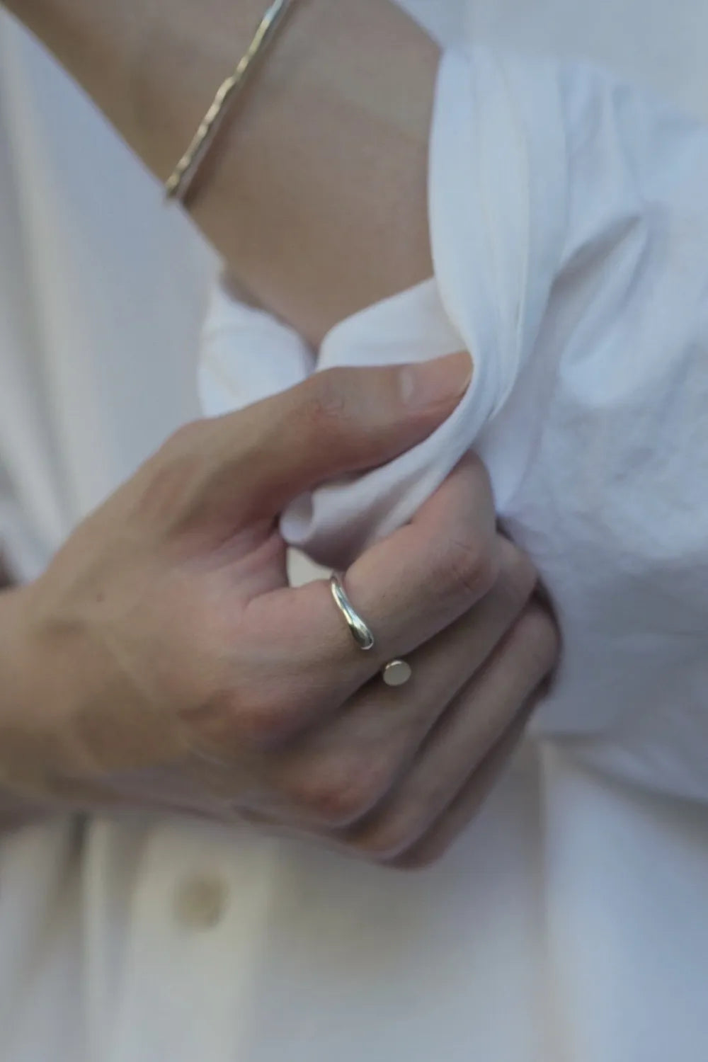 H45 Silver 925 & K10 RING