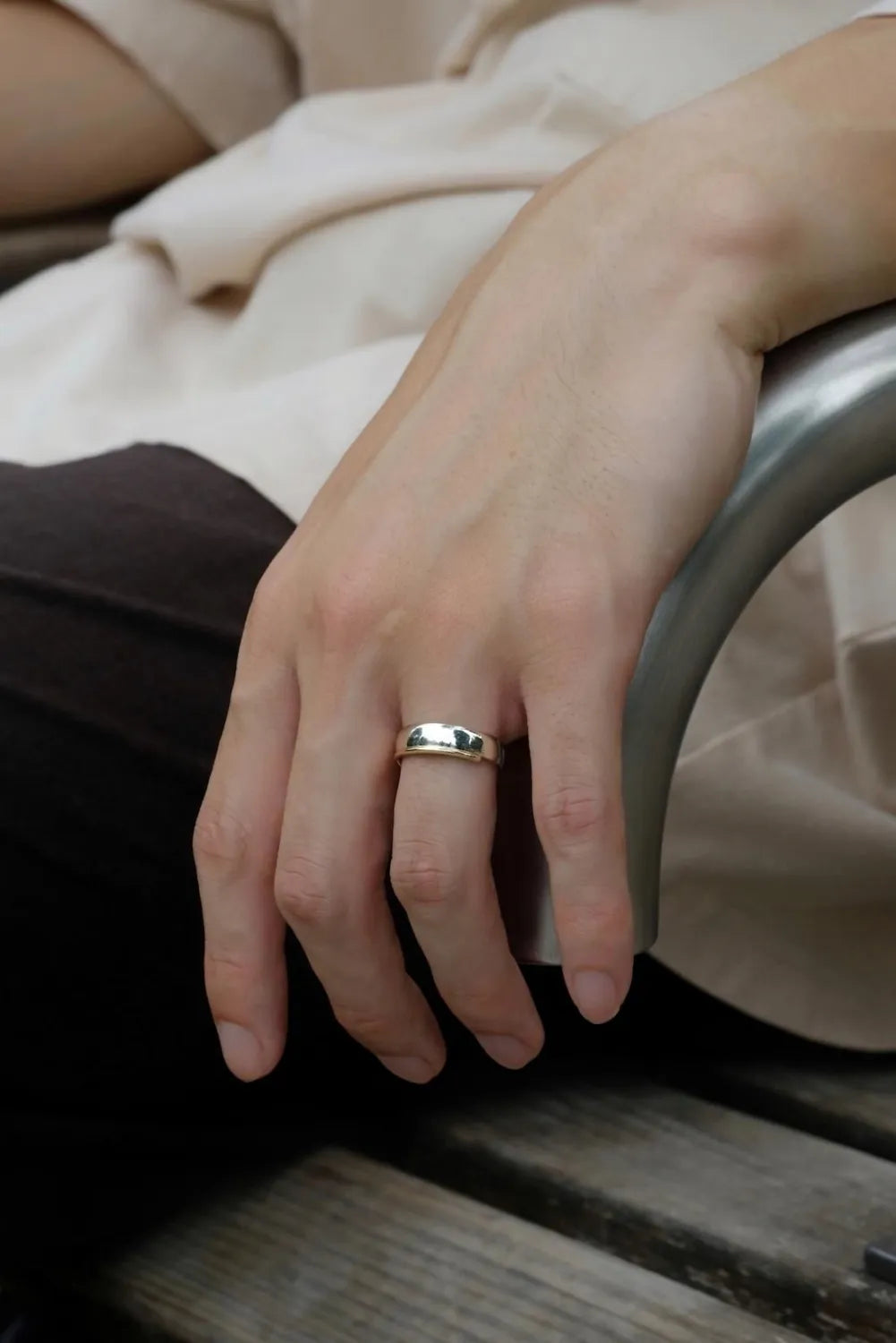 K24 Silver 925 & K10 RING