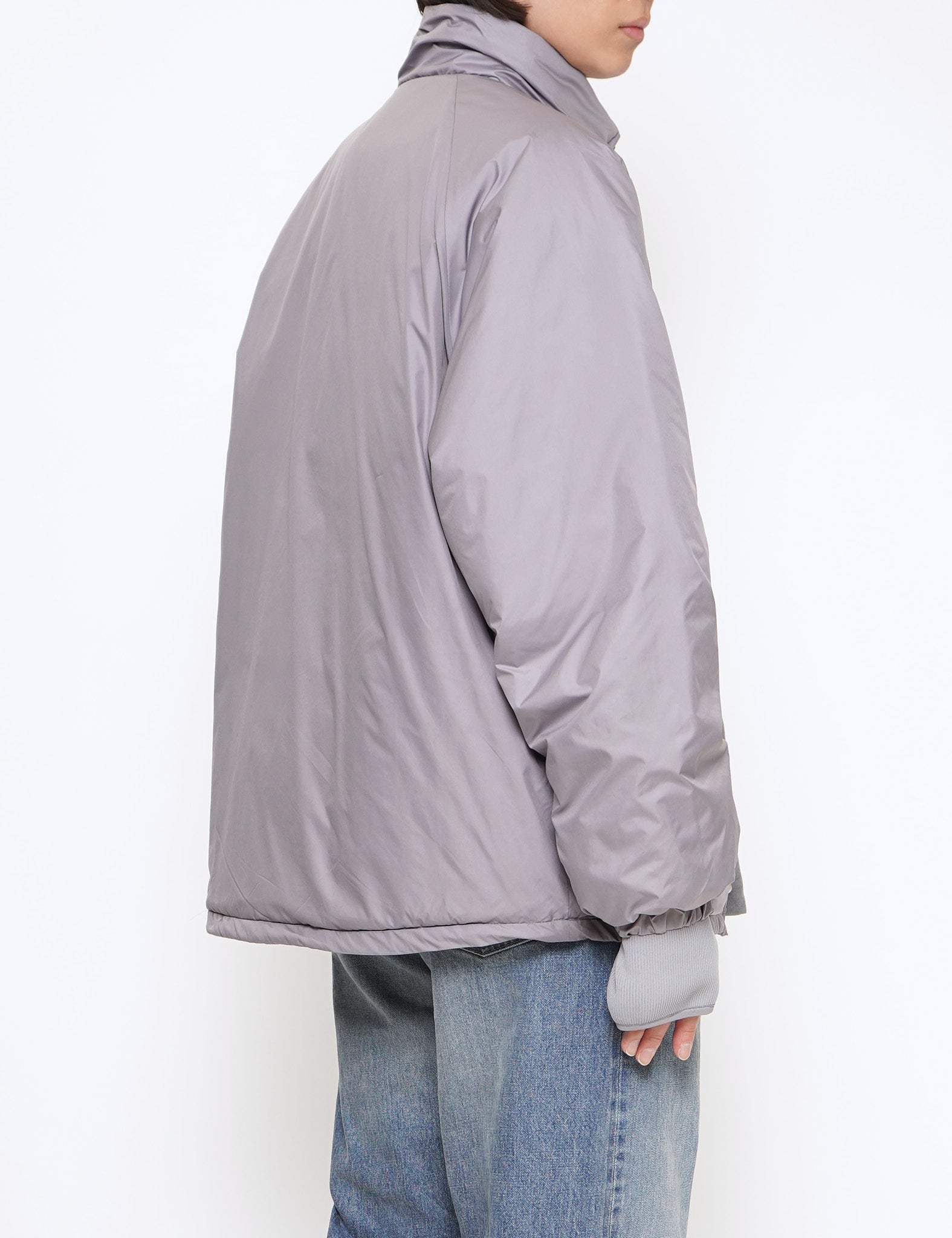 GREY PADDED BLOUSON