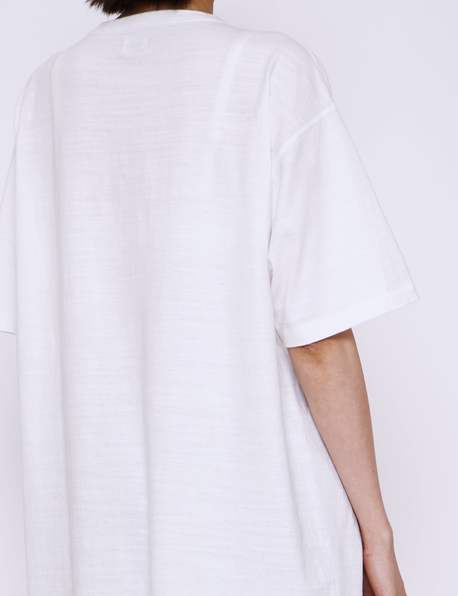 OFF WHITE HENLY NECK T-SHIRT