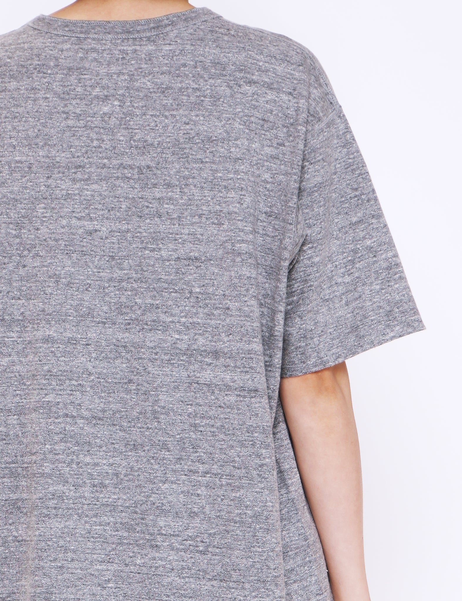 TOP GREY HENLY NECK TEE TOP