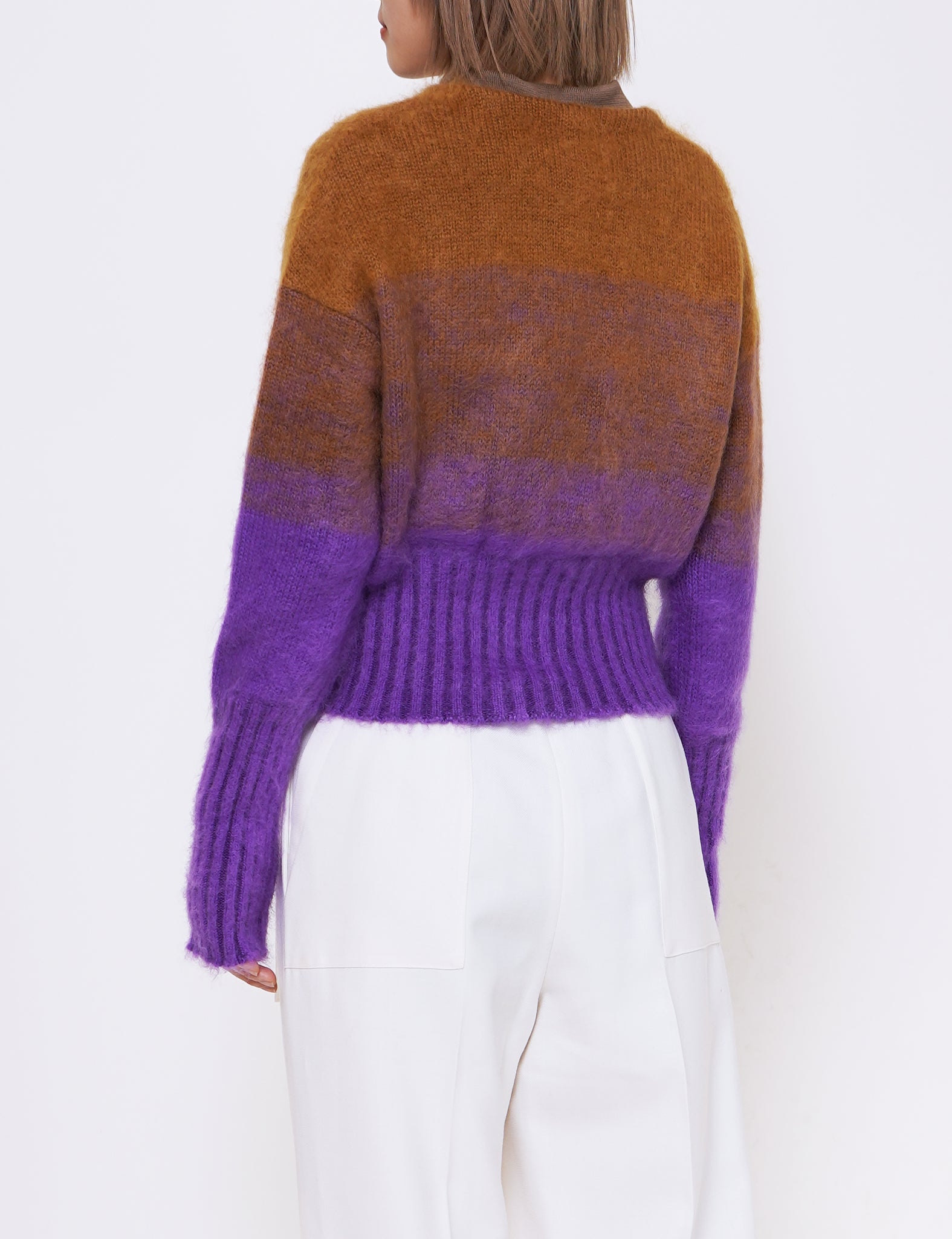 PURPLE MIX ATITAYA COLOUR GRADIENT KNIT