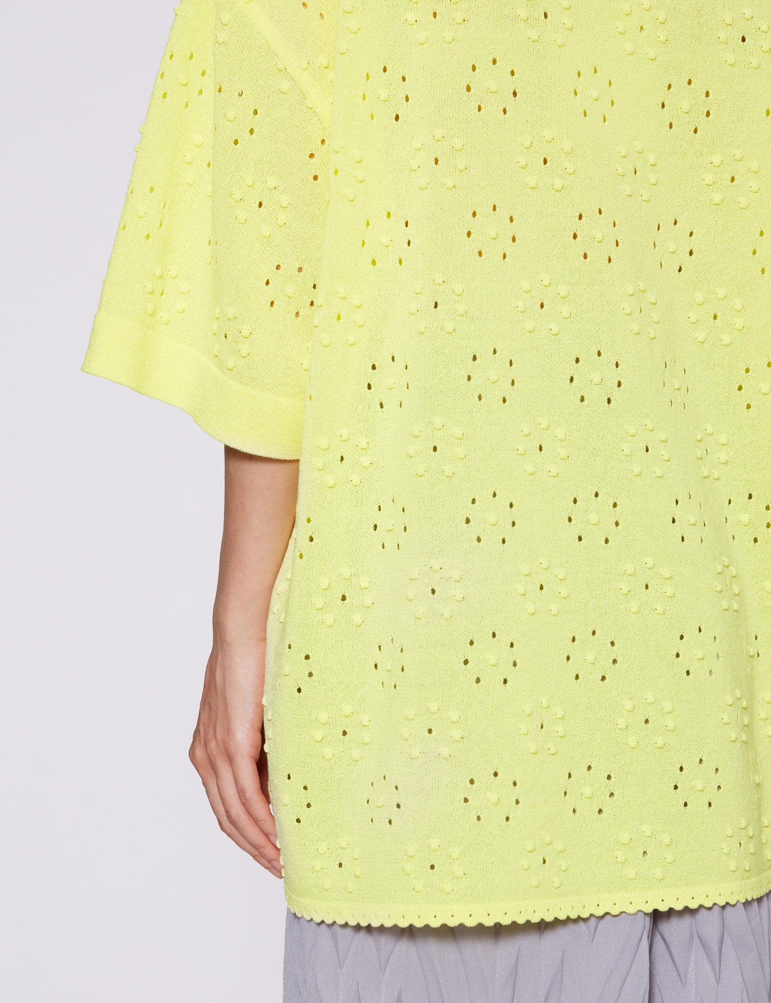 YELLOW FYNN KNIT TOP