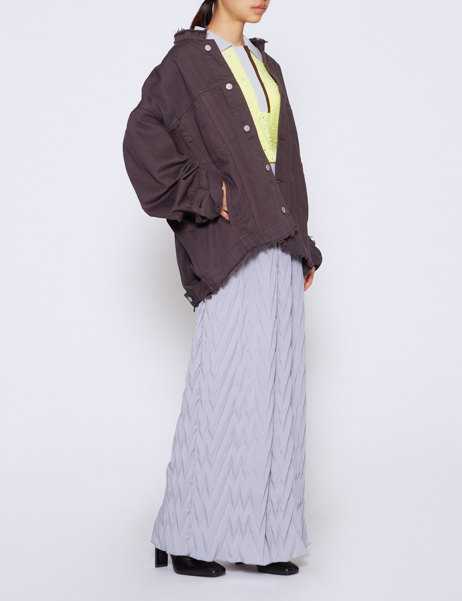 YELLOW FYNN KNIT TOP