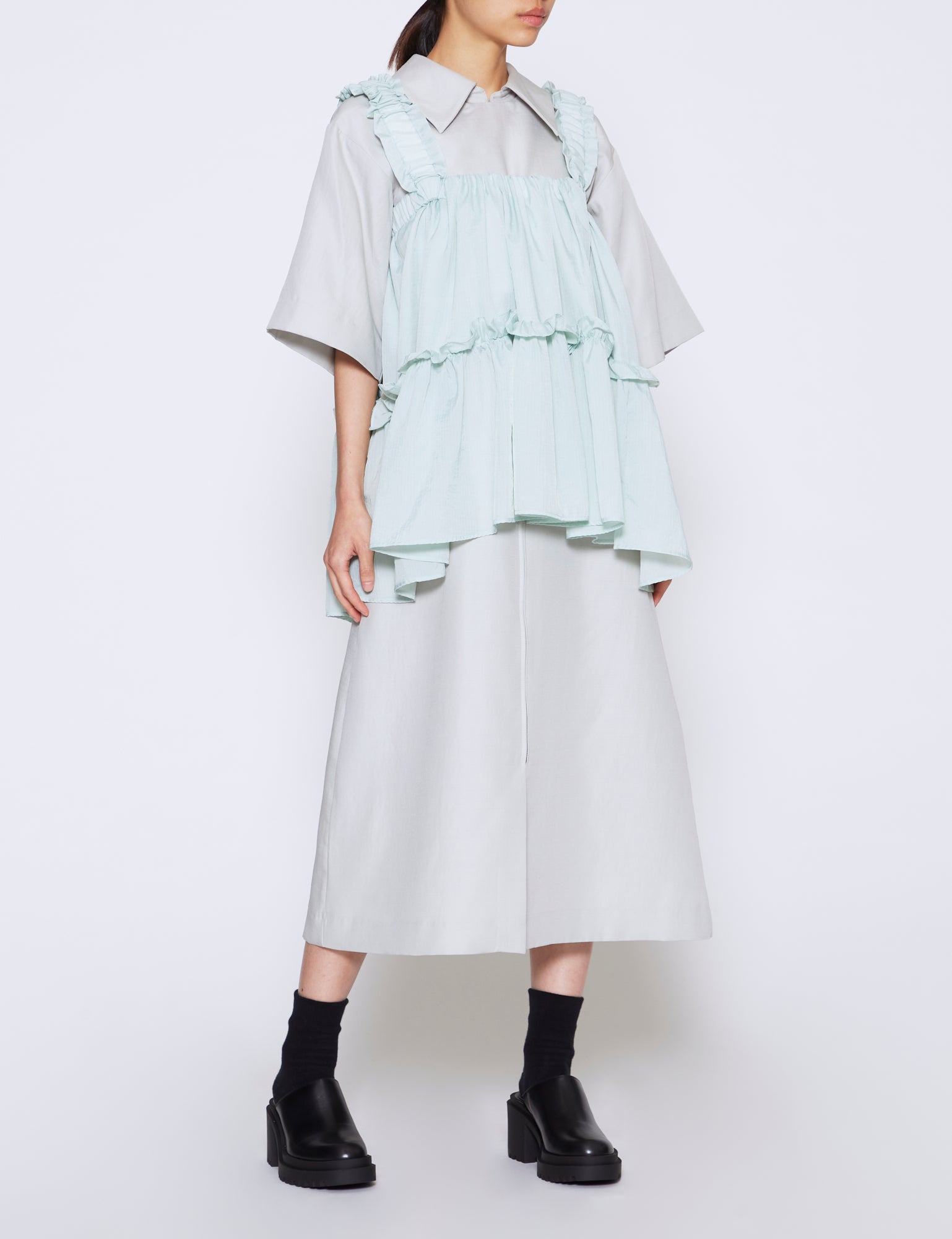 MINT RIPSTOP OLIVE TOP