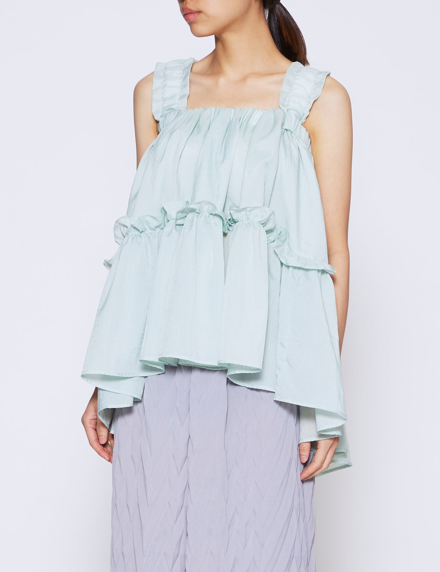 MINT RIPSTOP OLIVE TOP