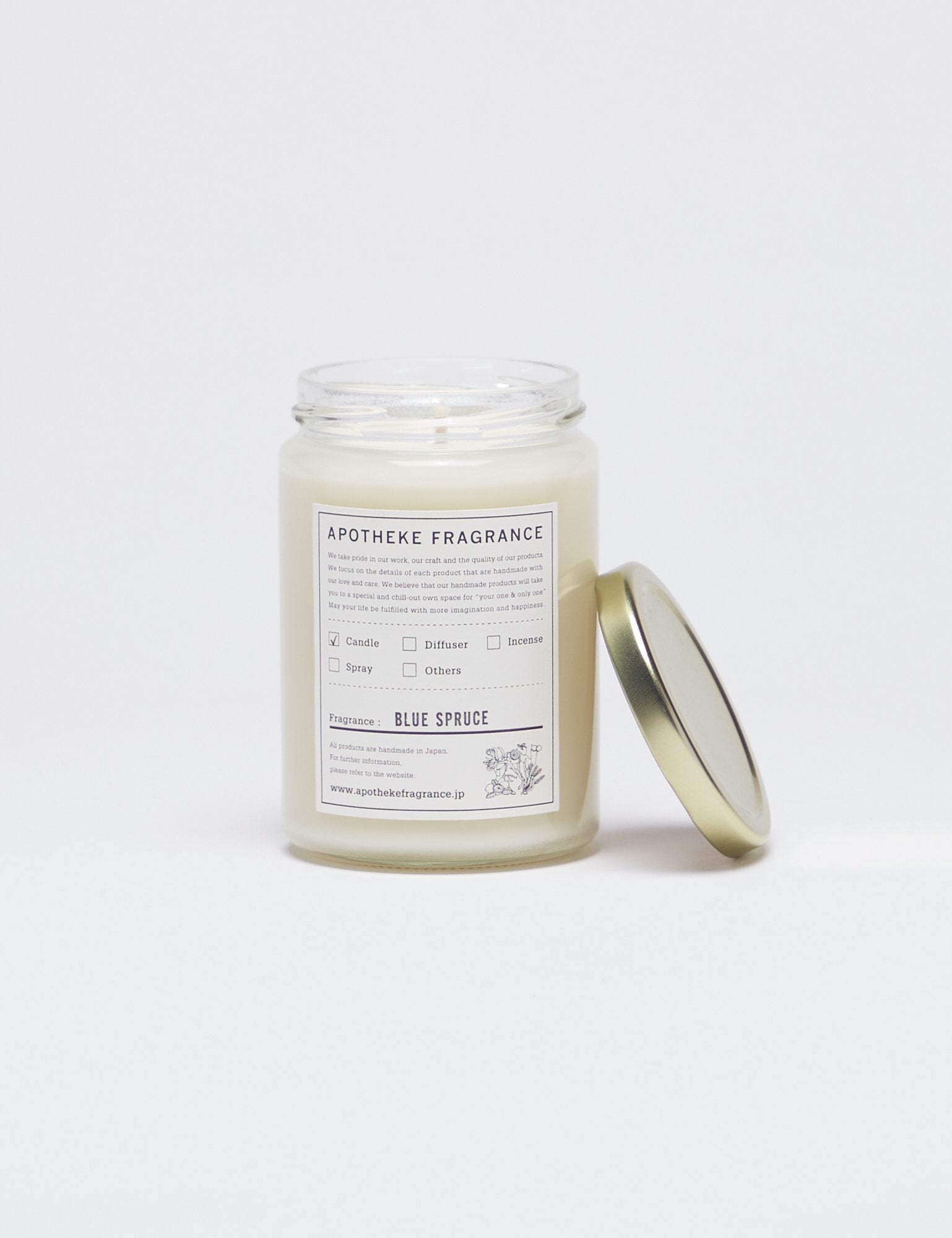 GLASS JAR CANDLE