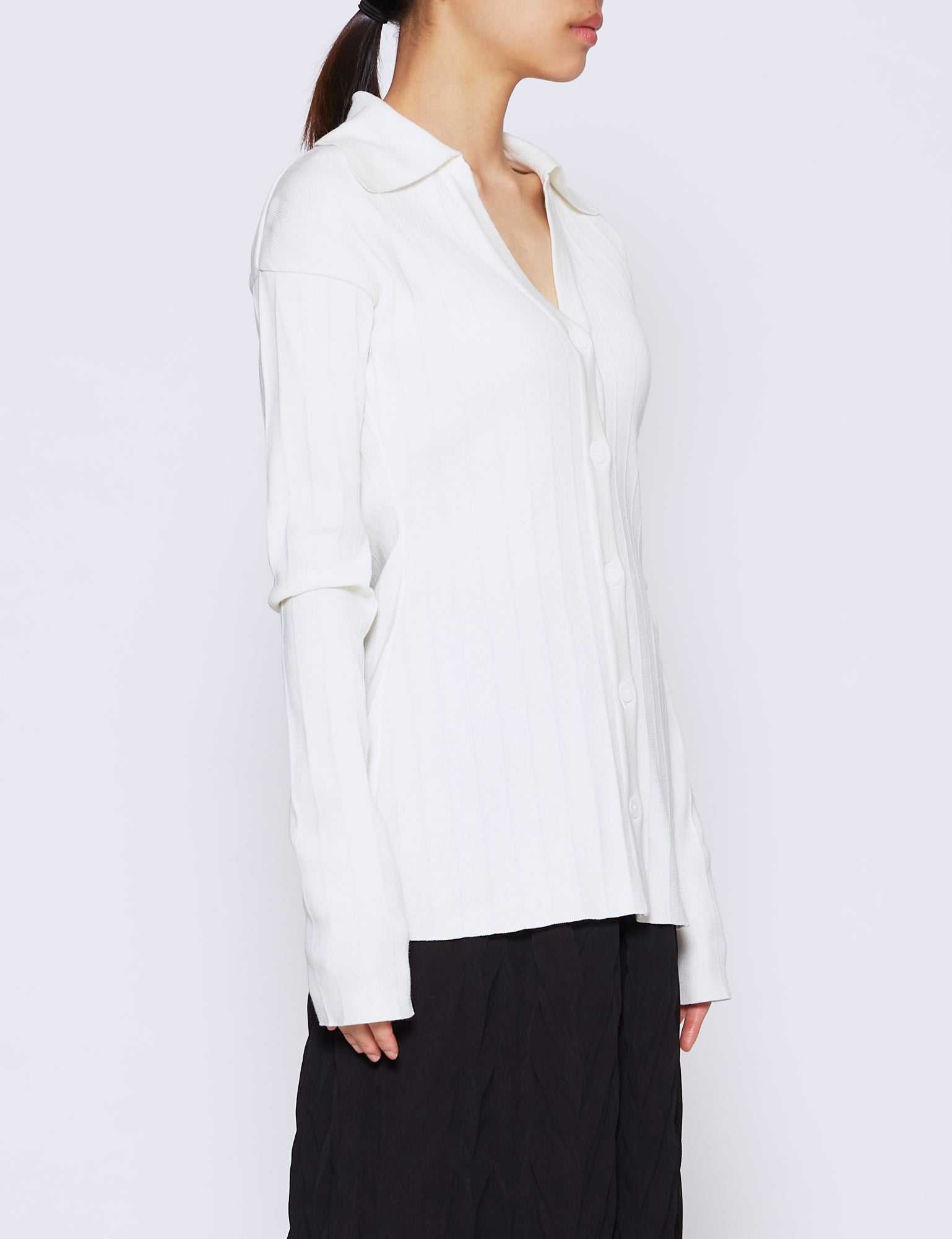 WHITE WILLARD KNIT