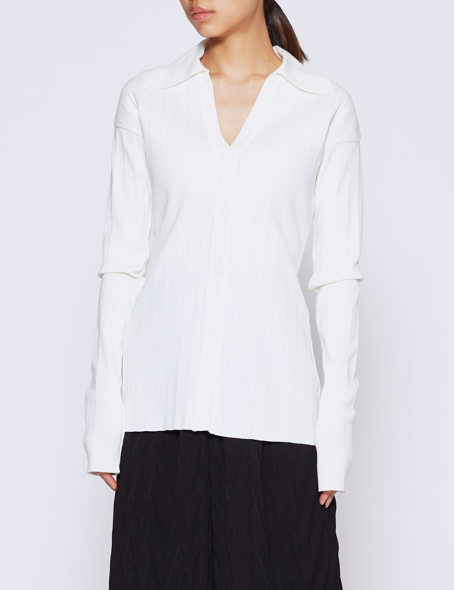 WHITE WILLARD KNIT