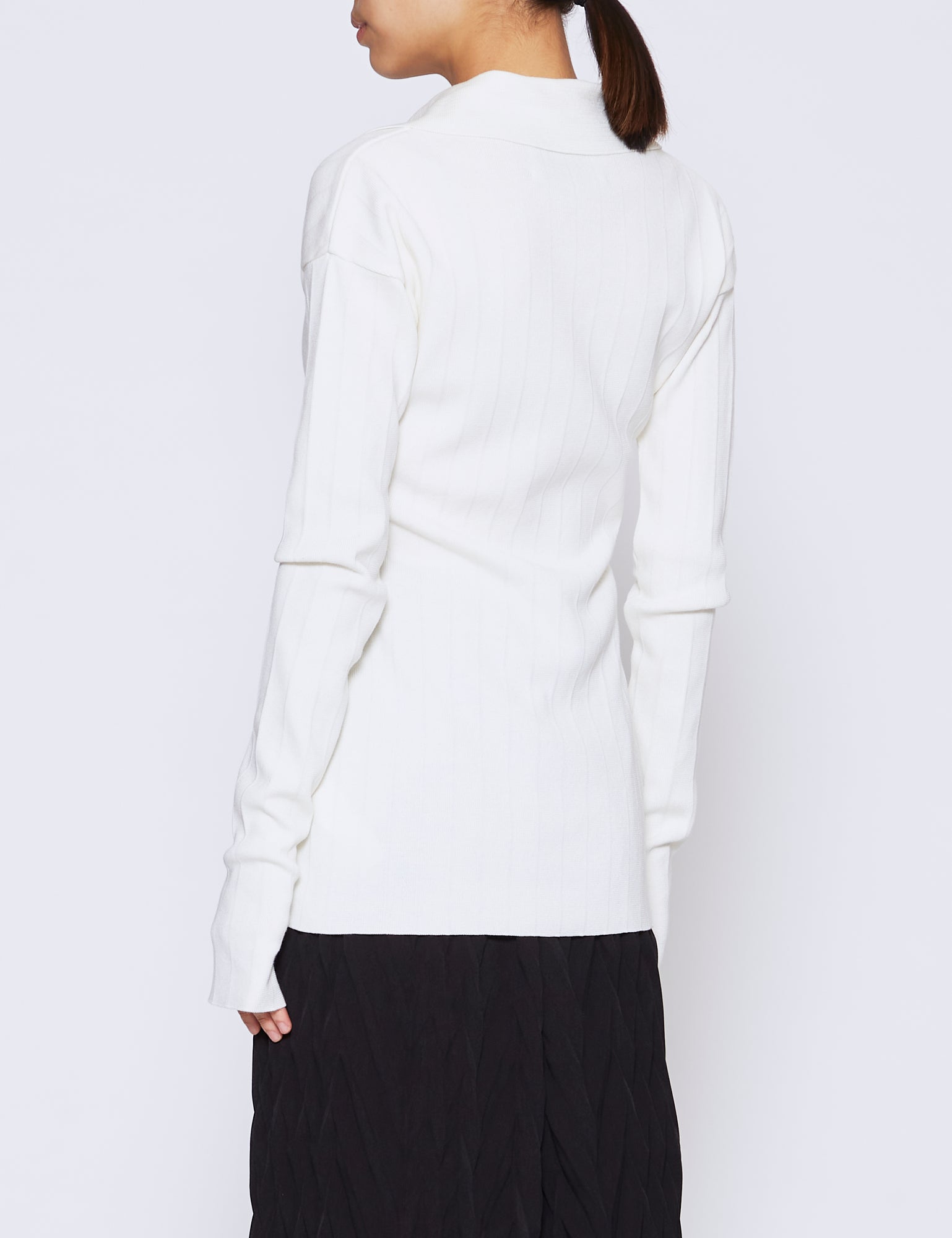 WHITE WILLARD KNIT