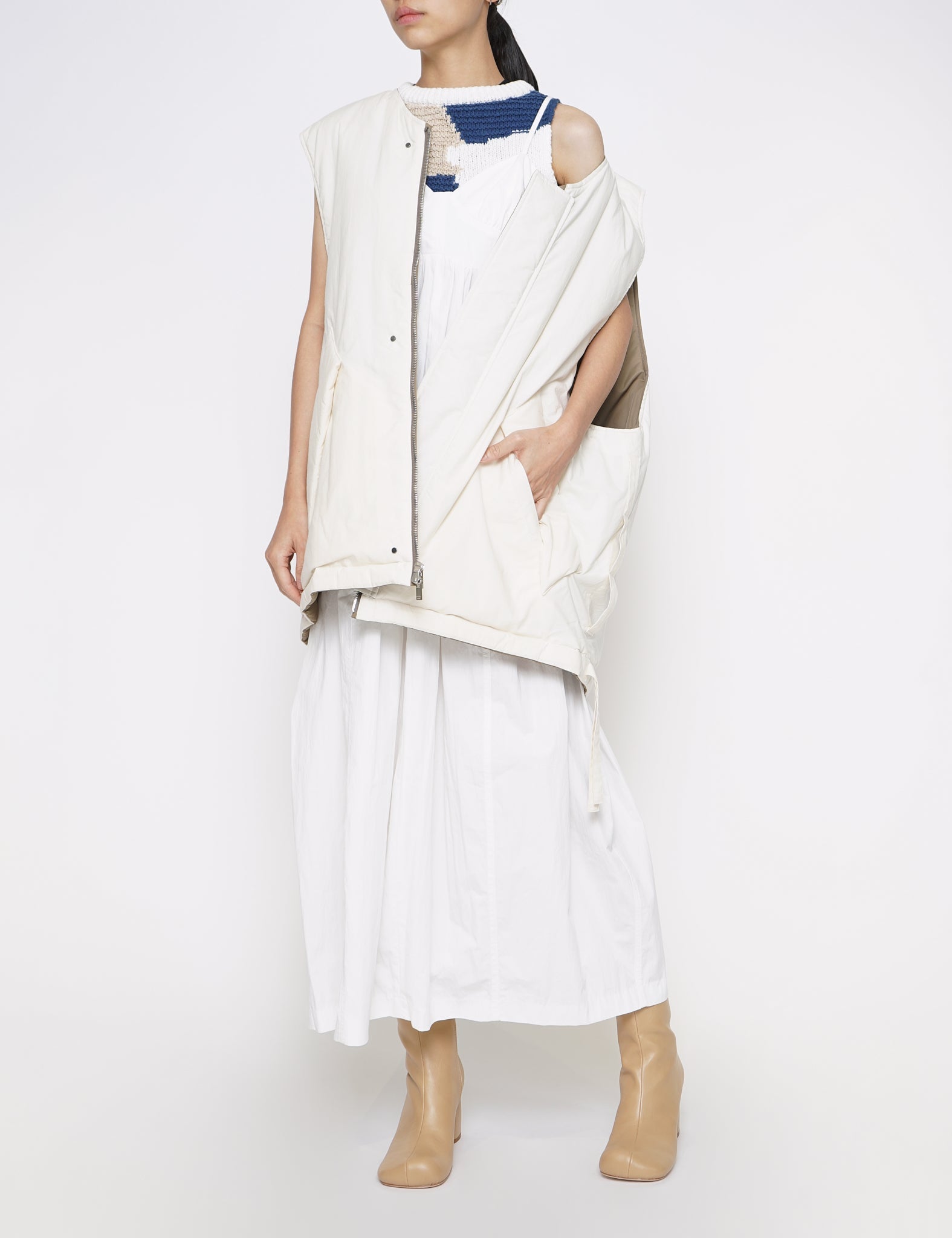 WHITE YING DRESS