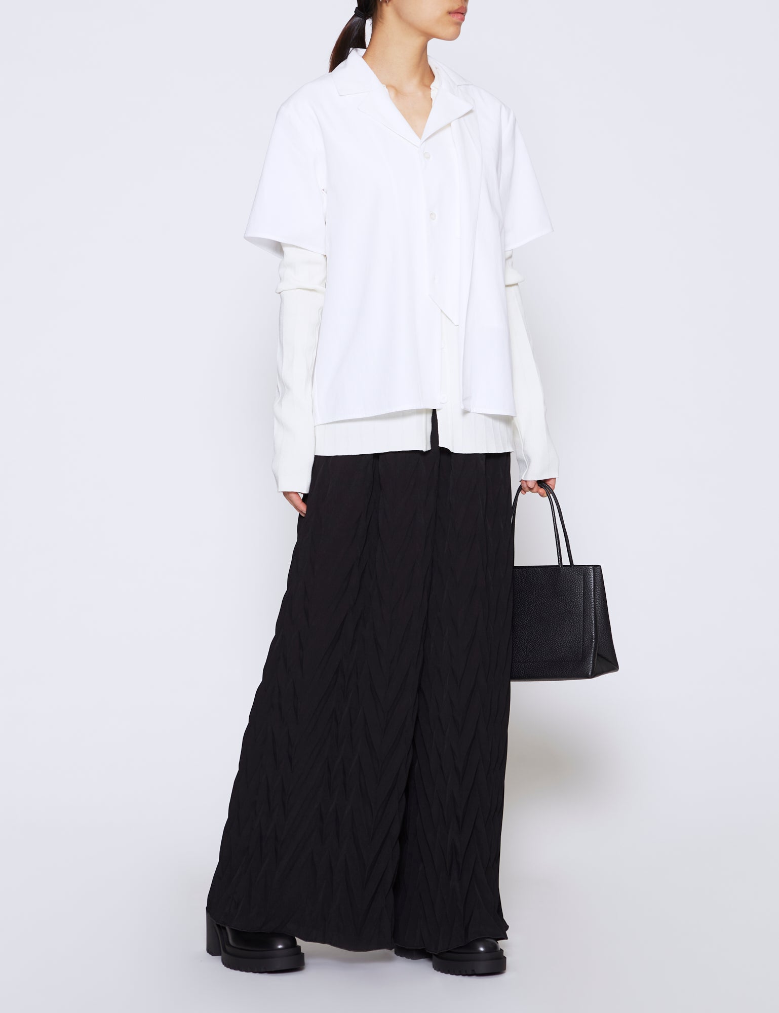 WHITE WILLARD KNIT