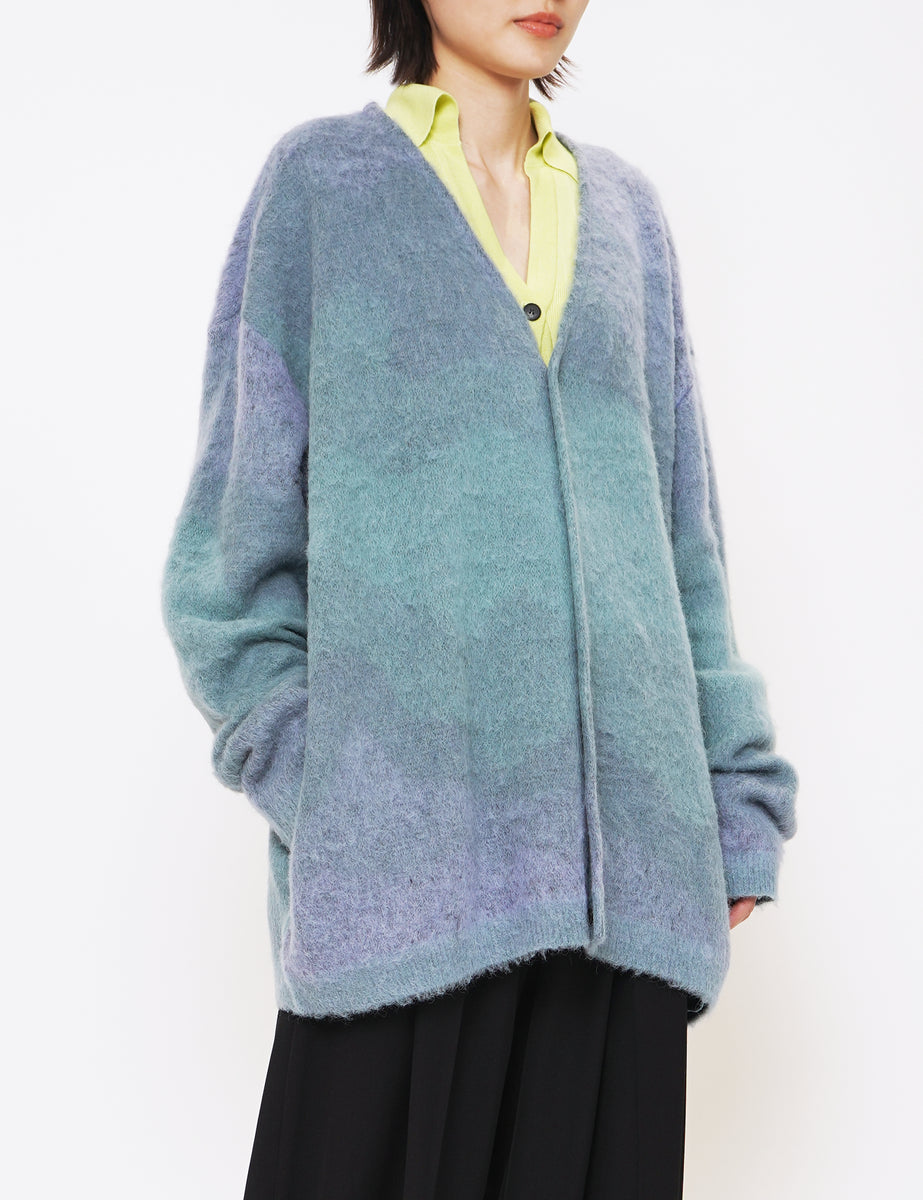 YOKE/ヨーク/GRADATION JACQUARD CARDIGAN SP - トップス