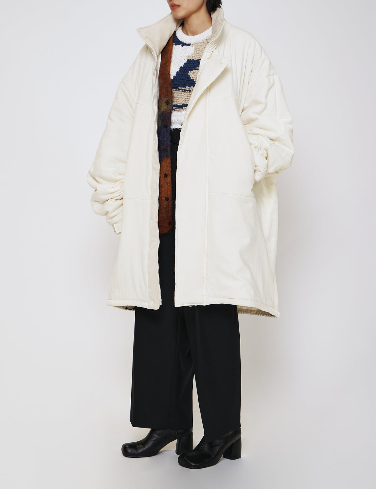 stein OFF WHITE PADDED MONSTER JACKET